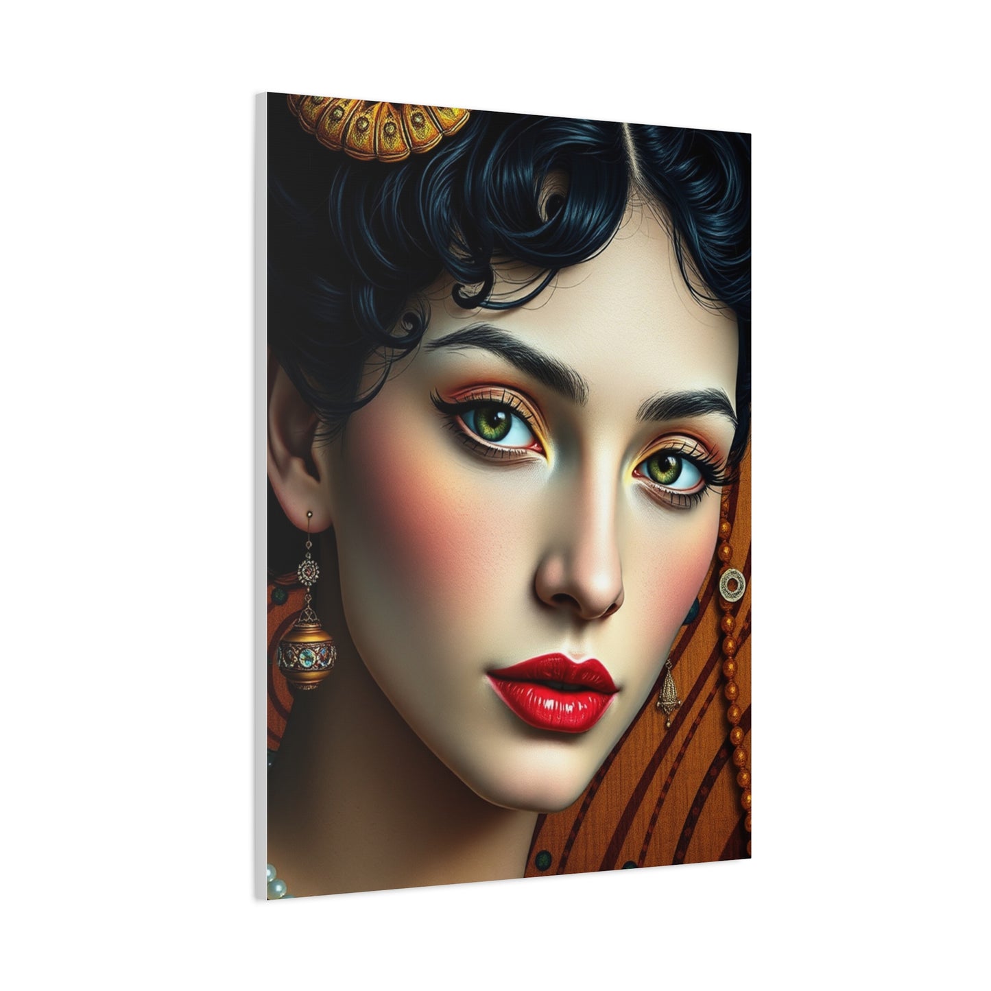 Gilded Serenity Canvas