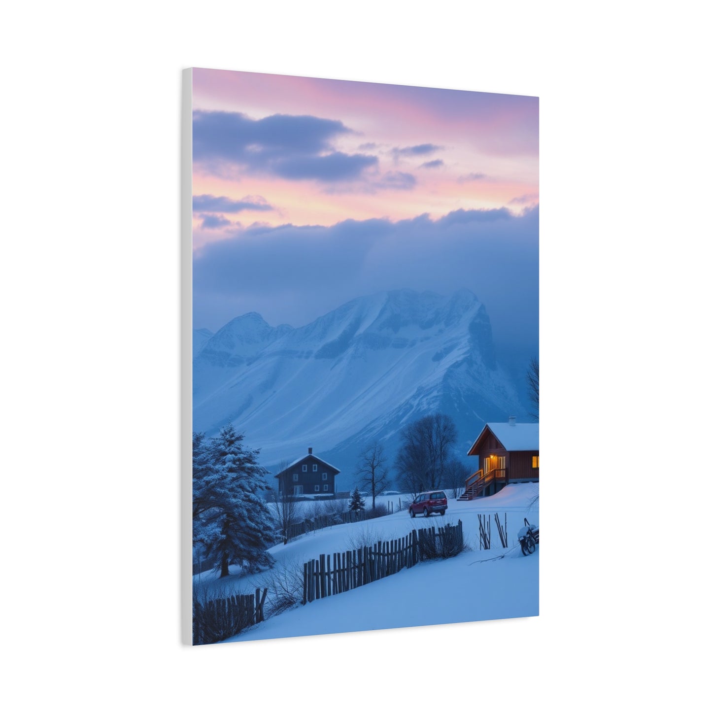 Fjord Harmony Art Piece Wall Art & Canvas Print