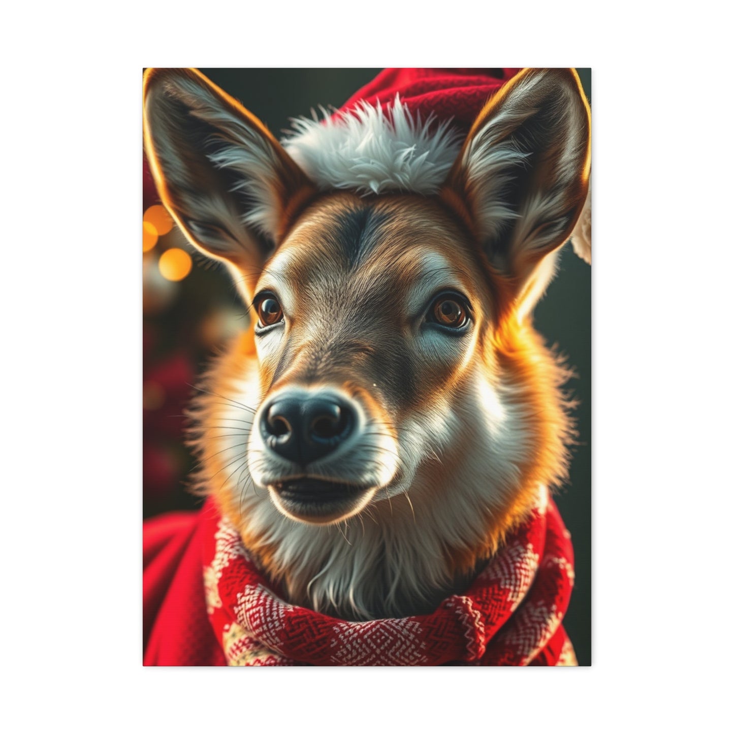 Holiday Animal Opus wall art & canvas print