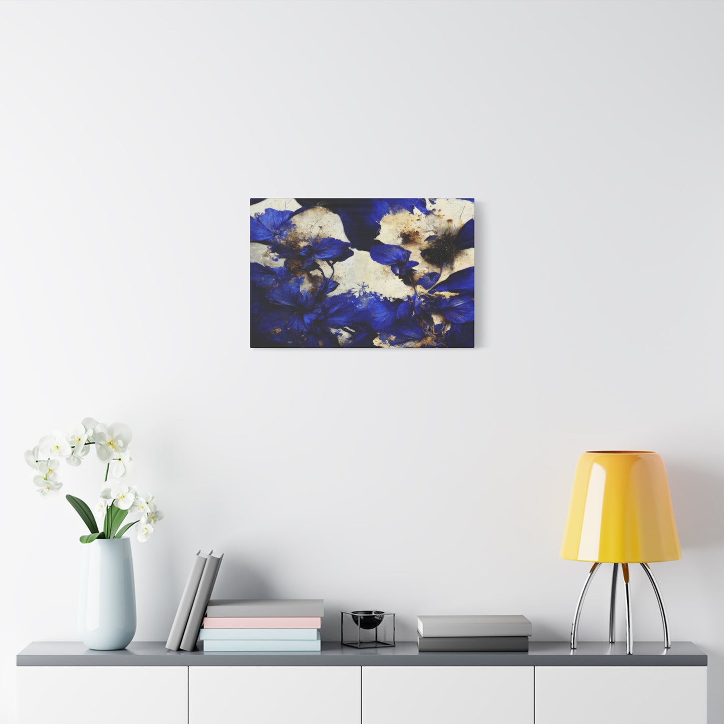 Blue Petals Wall Art & Canvas Prints