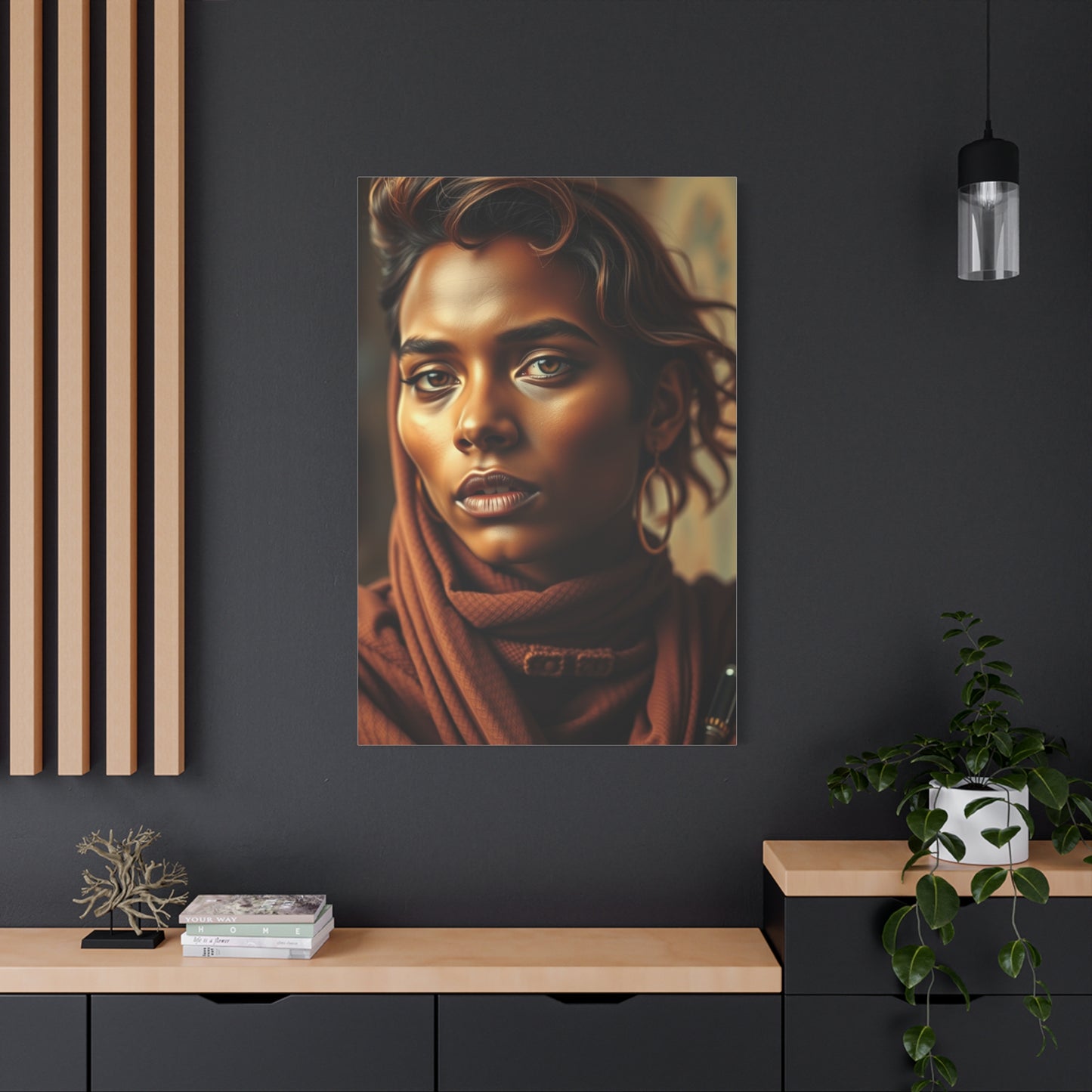 Shades of Brown Art Refined Canvas Wall Art & Canvas Print