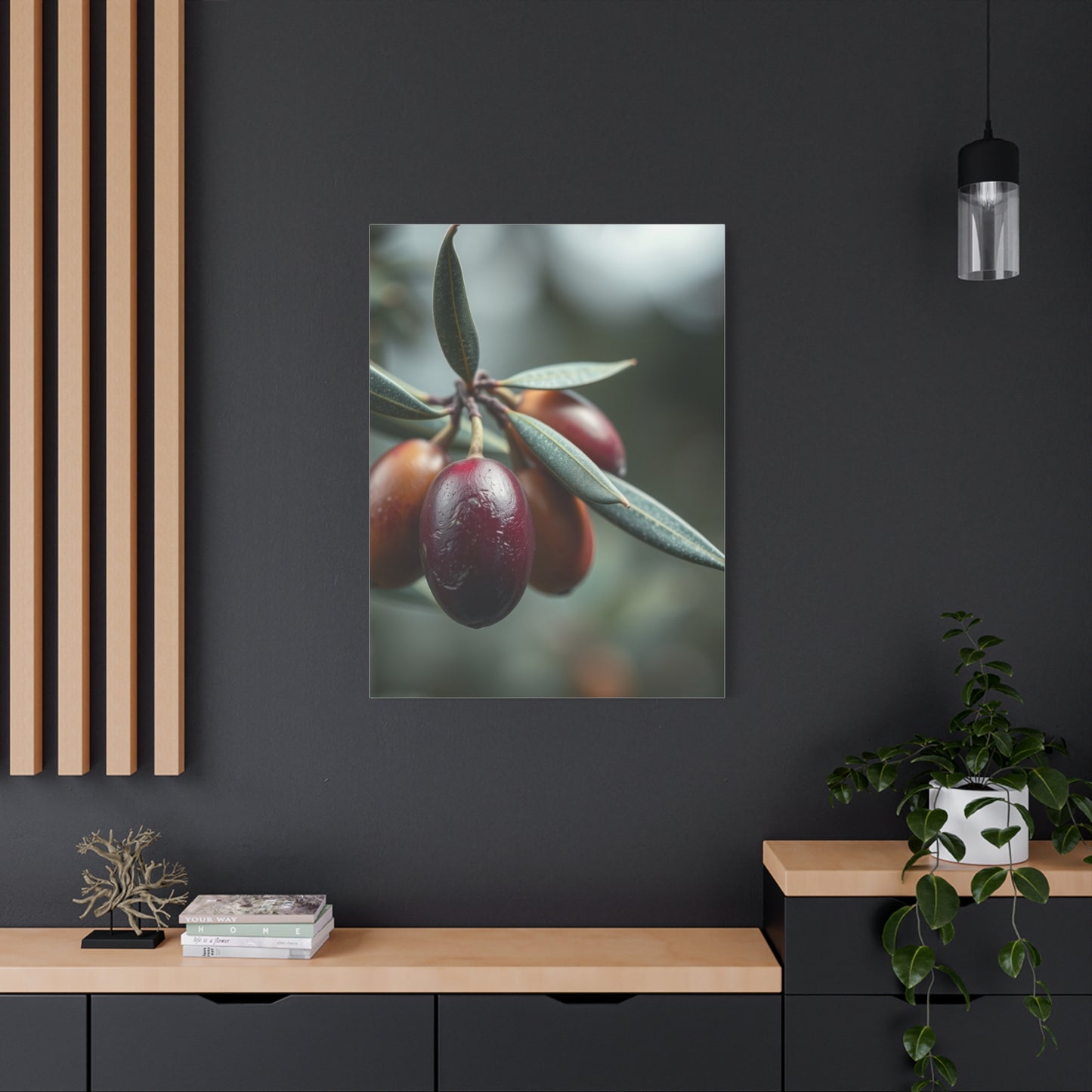 Olive Tranquility Tableau Wall Art & Canvas Print