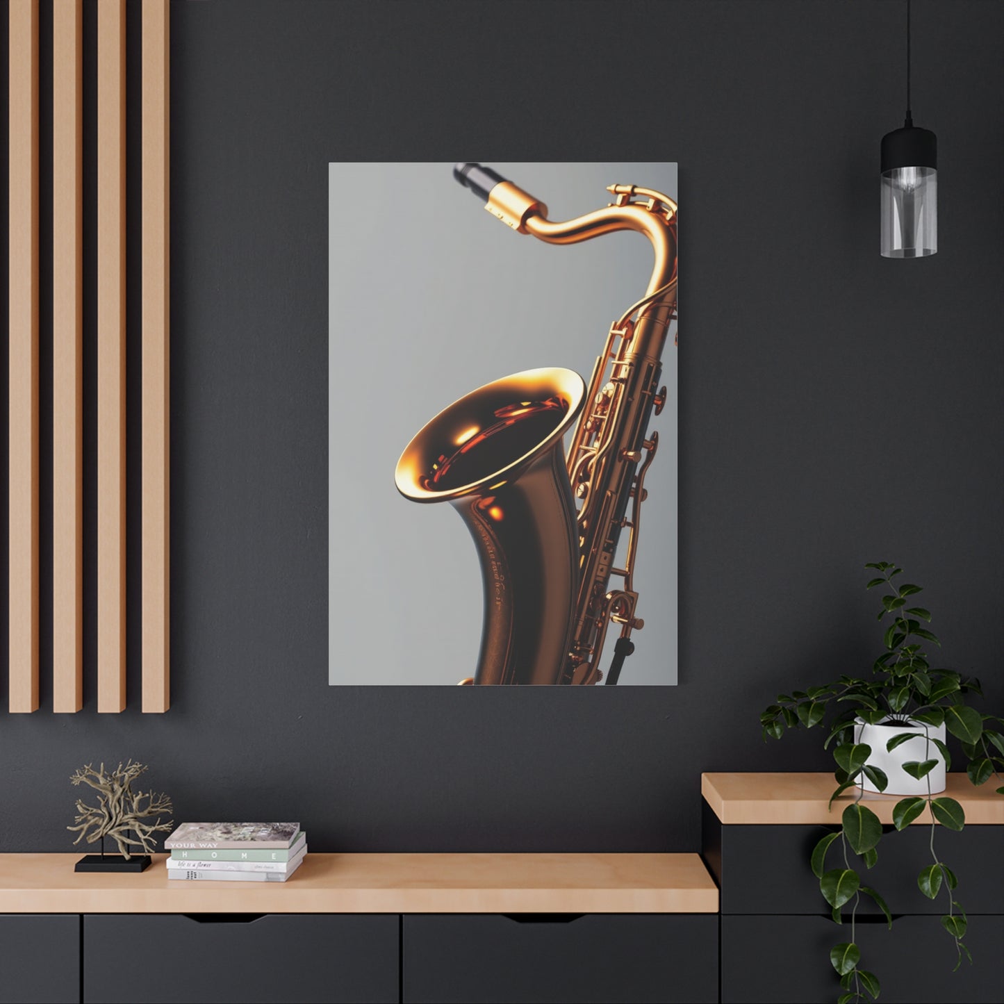 Supreme Saxophone Art Beautiful Collection Wall Art & Canvas Print
