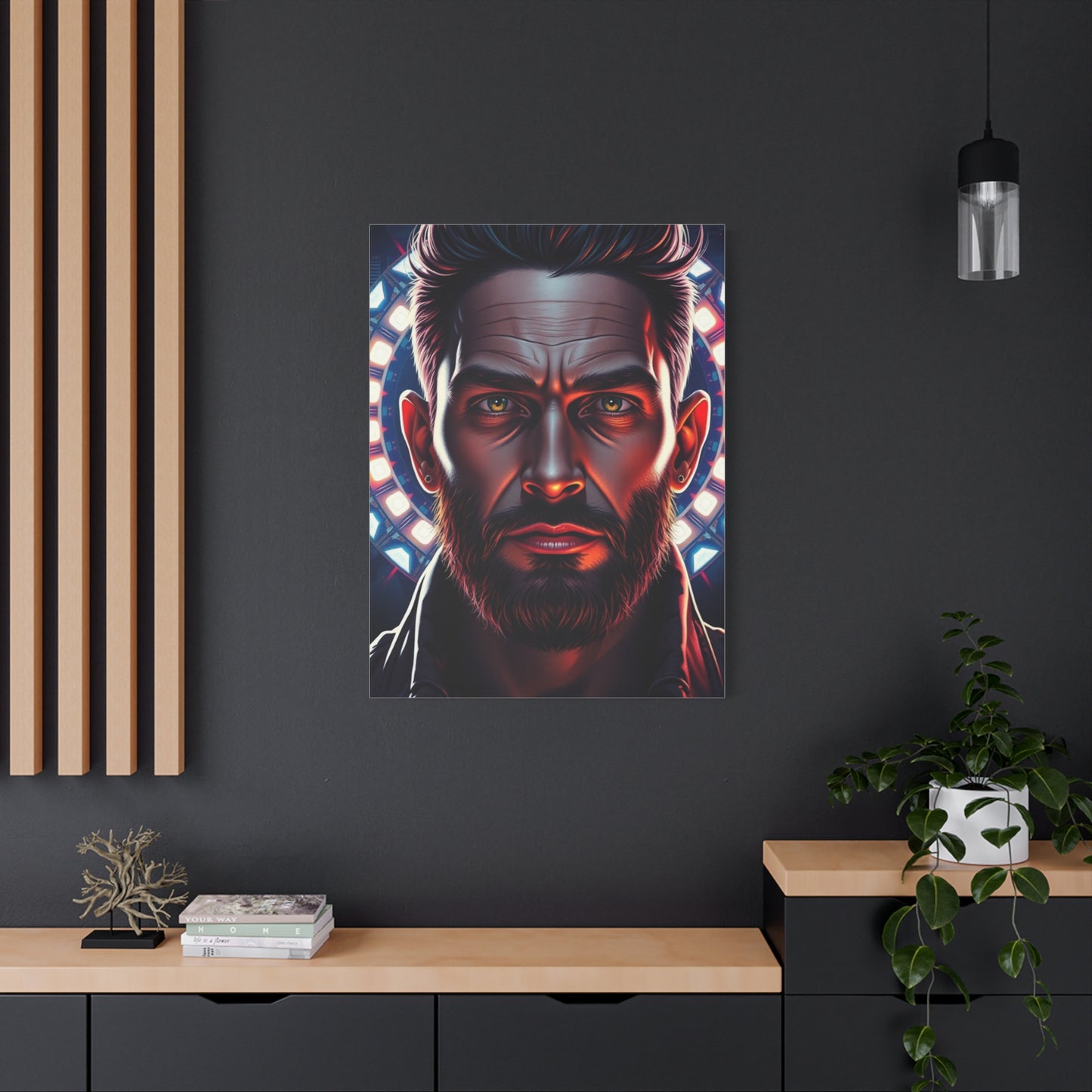 Regal Masculine Canvas Wall Art & Canvas Print