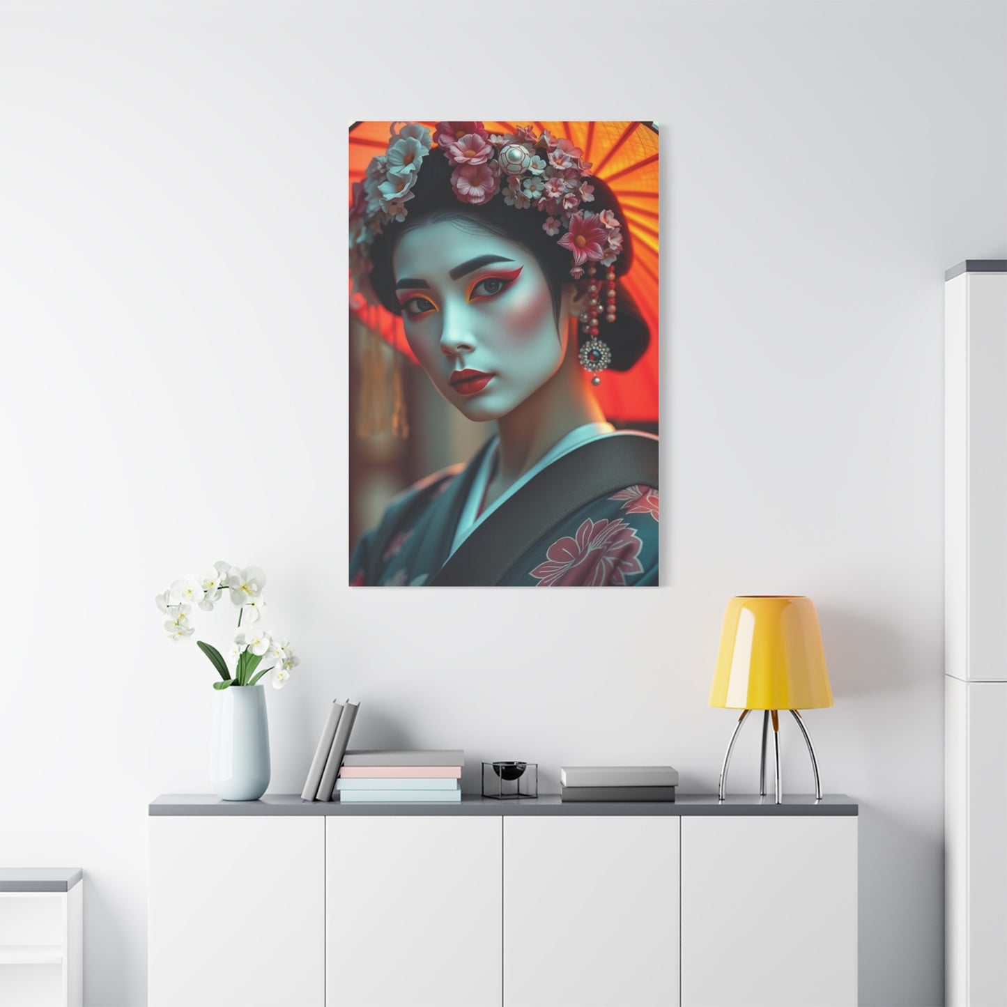 Geisha Art Canvas Art 9 Wall Art & Canvas Print