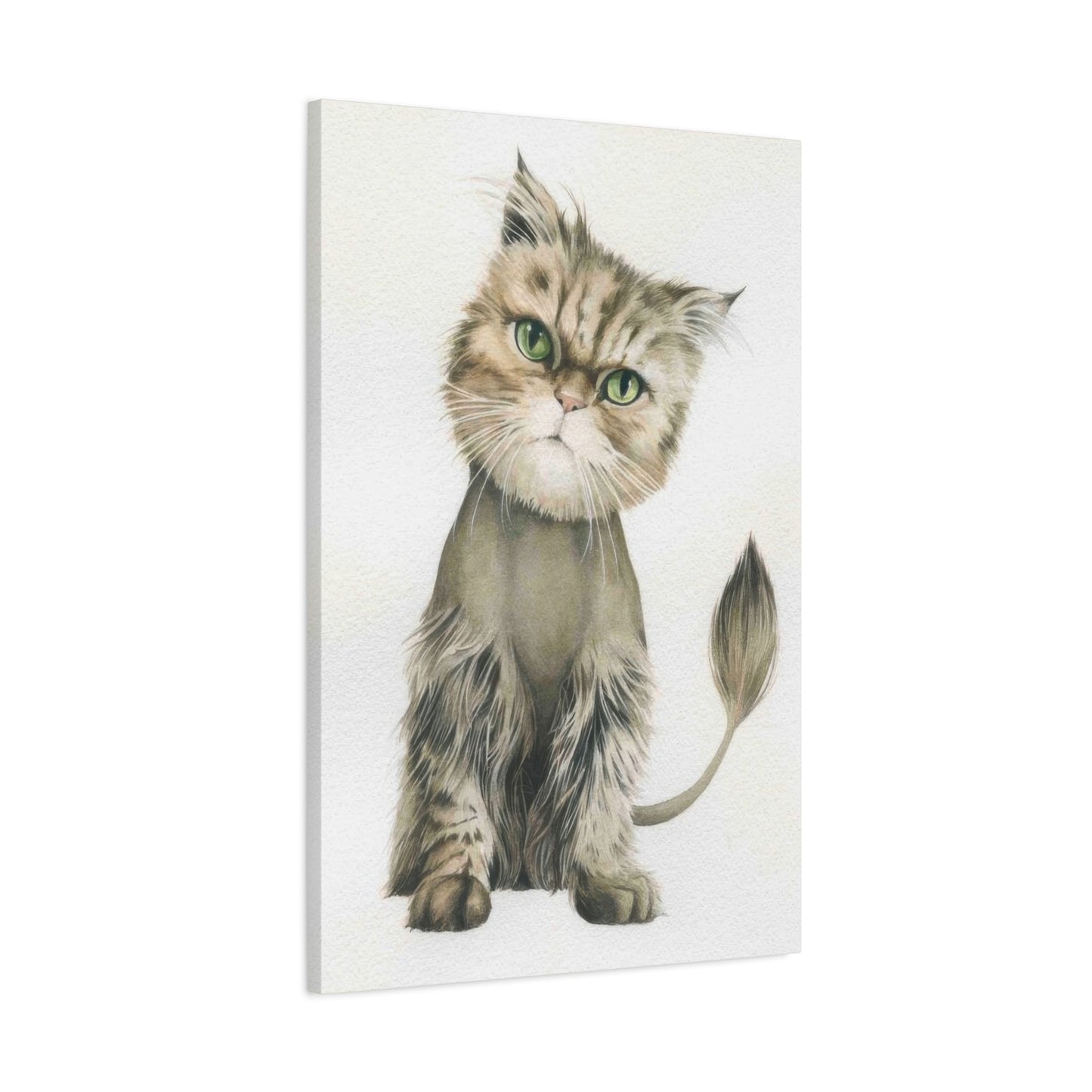 Grace Pop Cat Portrait Wall Art & Canvas Prints
