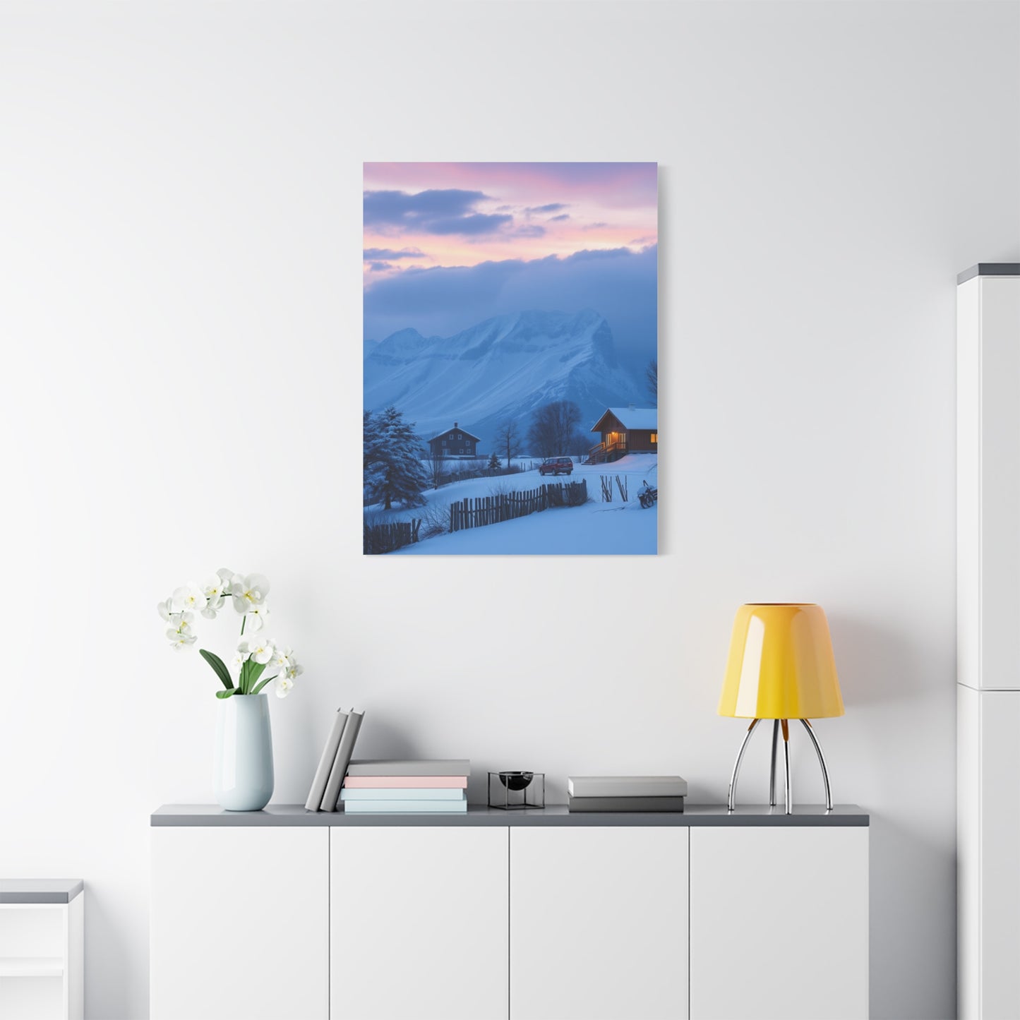Fjord Harmony Art Piece Wall Art & Canvas Print
