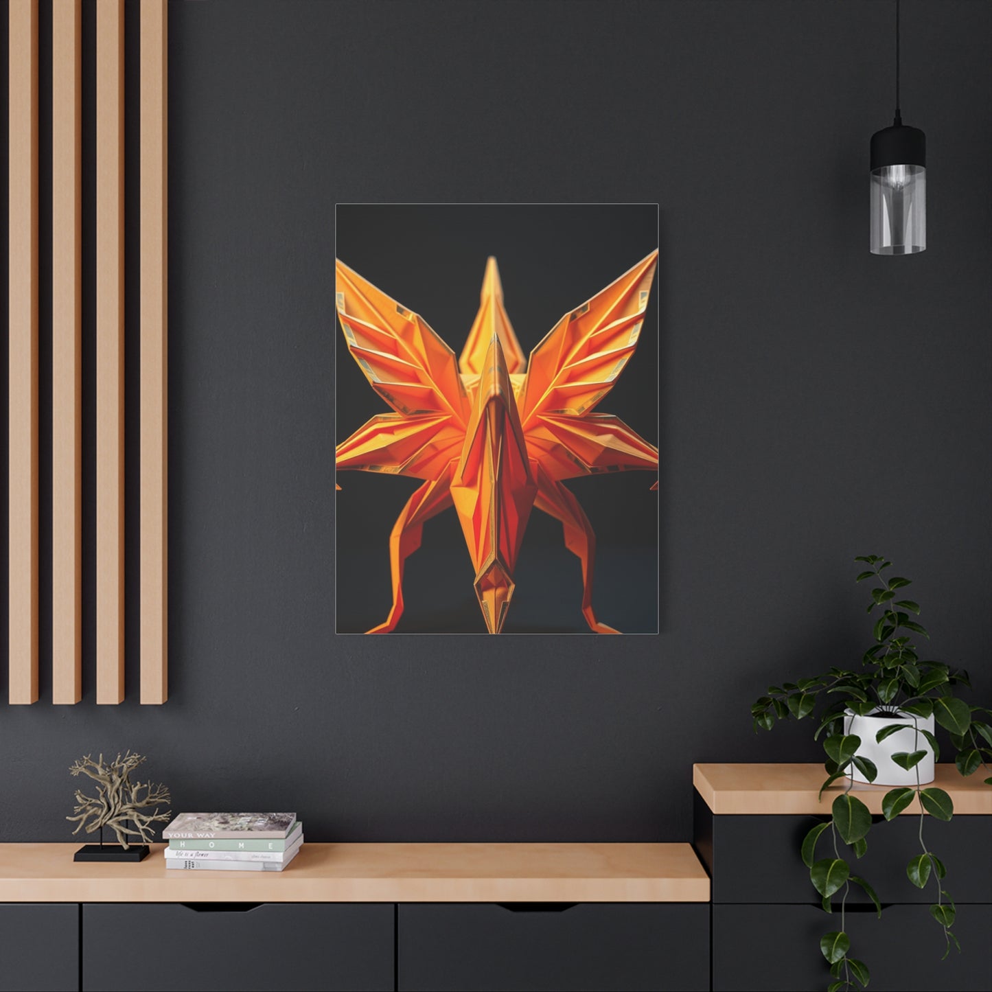 The Secrets of Origami Art Premium Canvas 19 Wall Art & Canvas Print