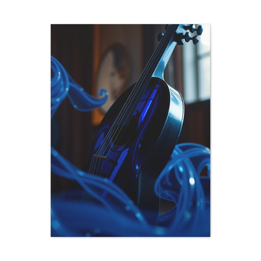 Blue Music Art Refined Canvas Wall Art & Canvas Print