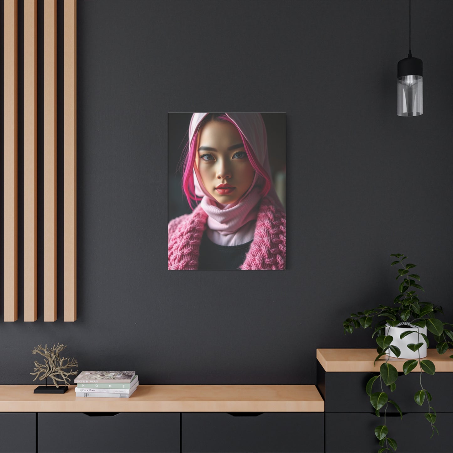 Pink Art Premium Canvas 20 Wall Art & Canvas Print