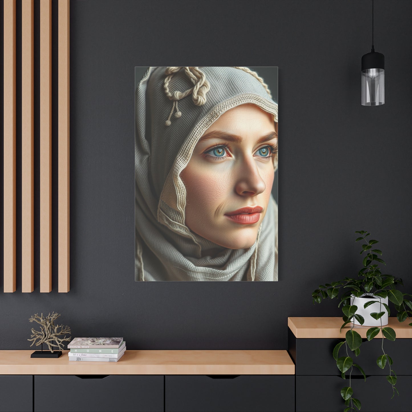 Taupe, Linen, and Gray Art Supreme Gallery Wall Art & Canvas Print