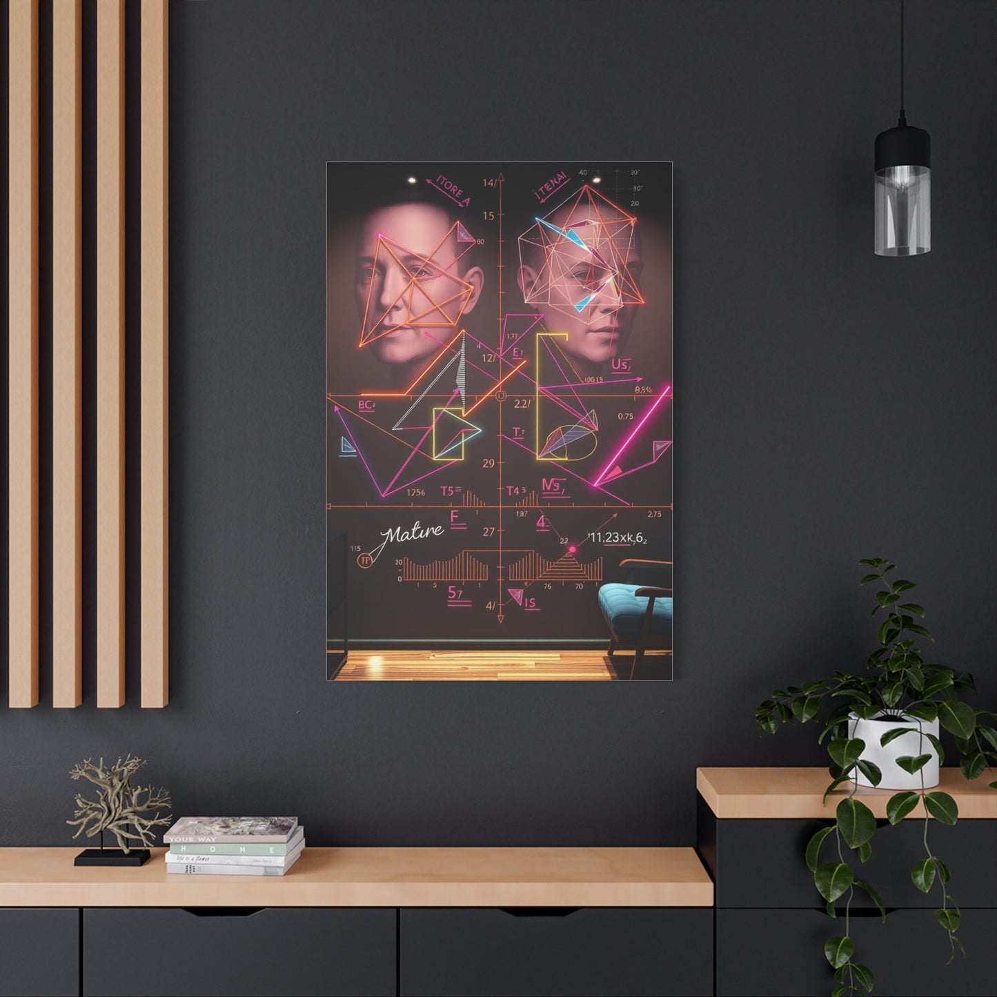 Collection Modern Math Art for Creative Spaces Art Wall Art & Canvas Print