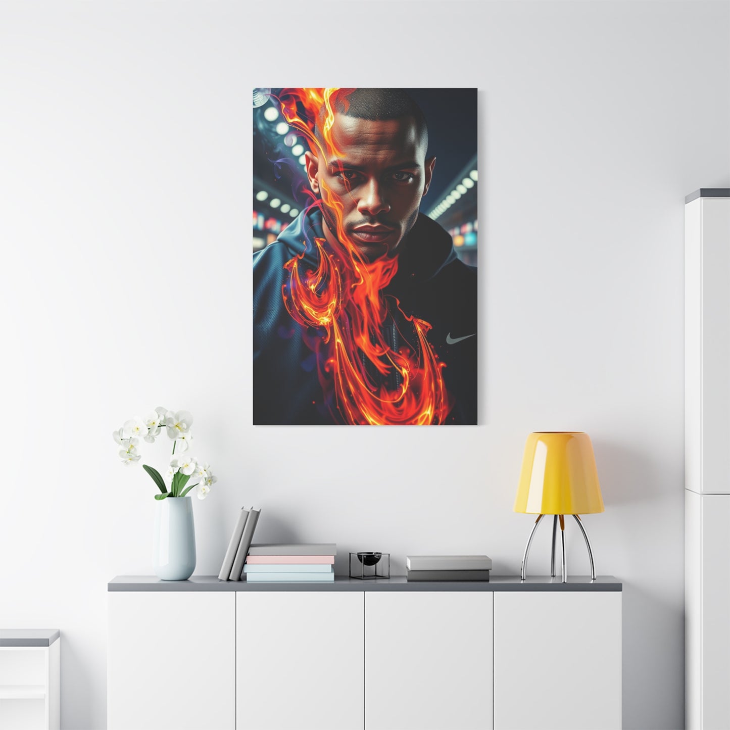 Exalted Silhouette Wall Art Wall Art & Canvas Print