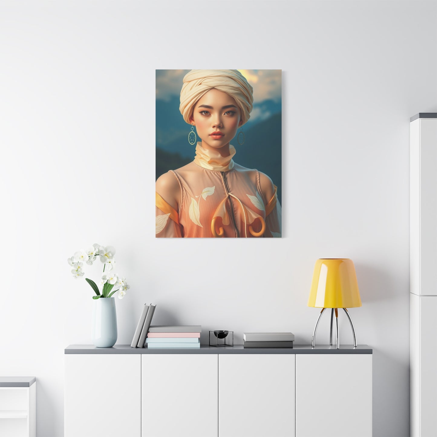 Opulent Leafscape Display Wall Art & Canvas Print