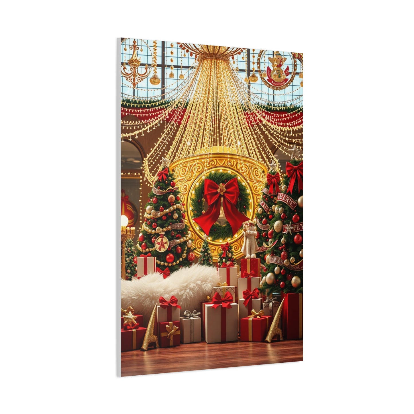 Opulent Holiday Splendor Canvas