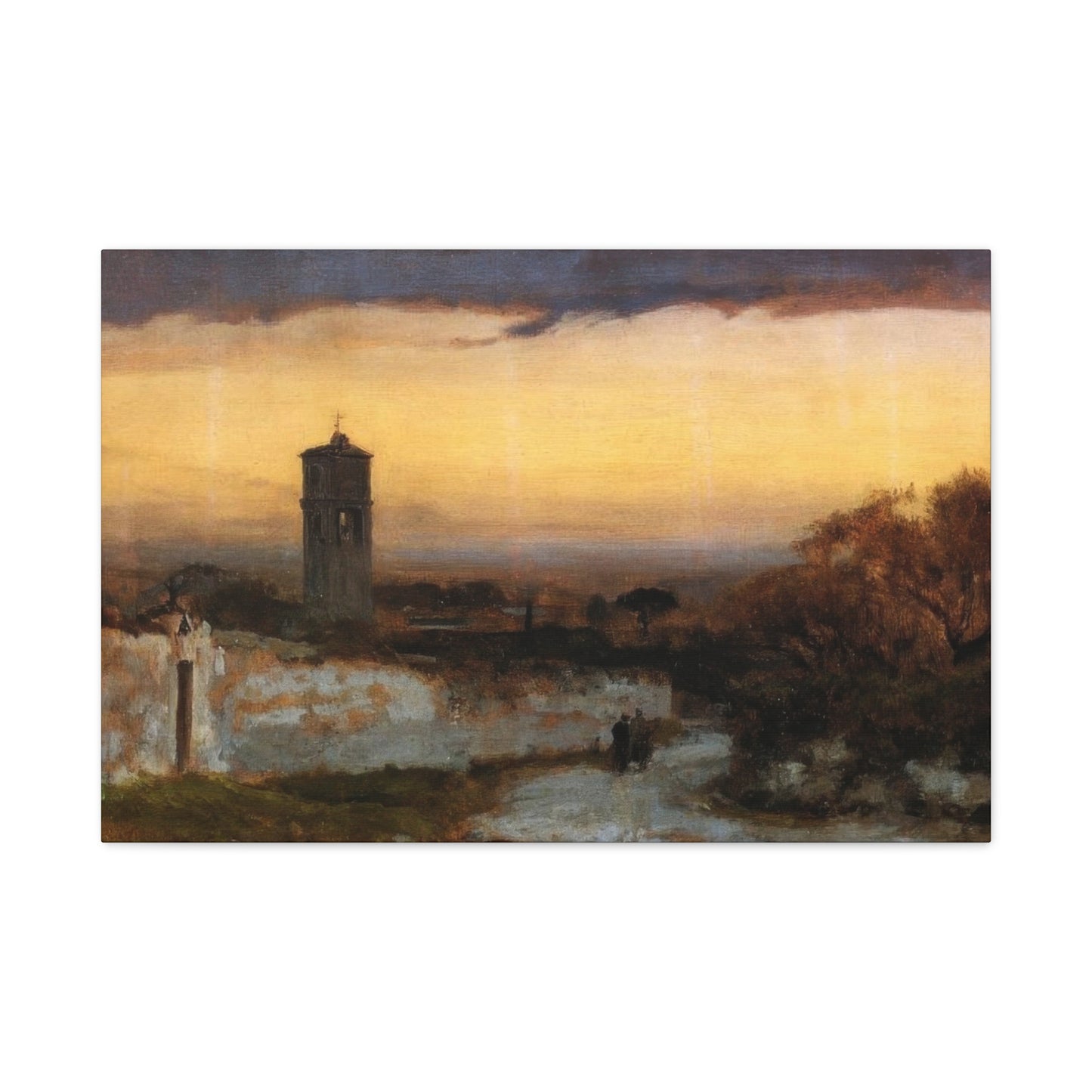 Monastery At Albano George Inness Wall Art & Canvas Prints