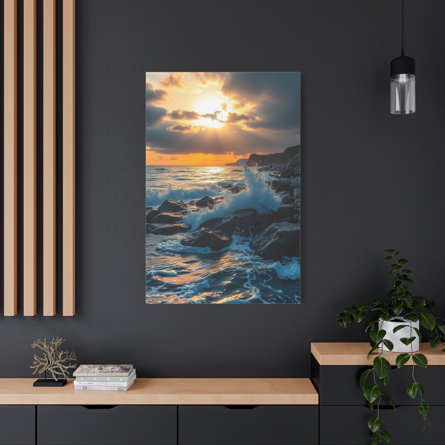 Coastal Whisper Tapestry Wall Art & Canvas Print