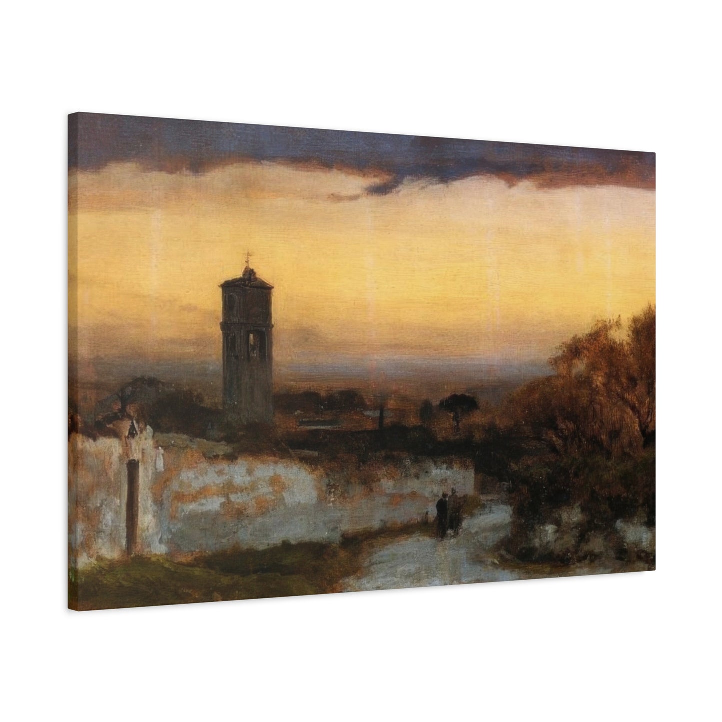 Monastery At Albano George Inness Wall Art & Canvas Prints