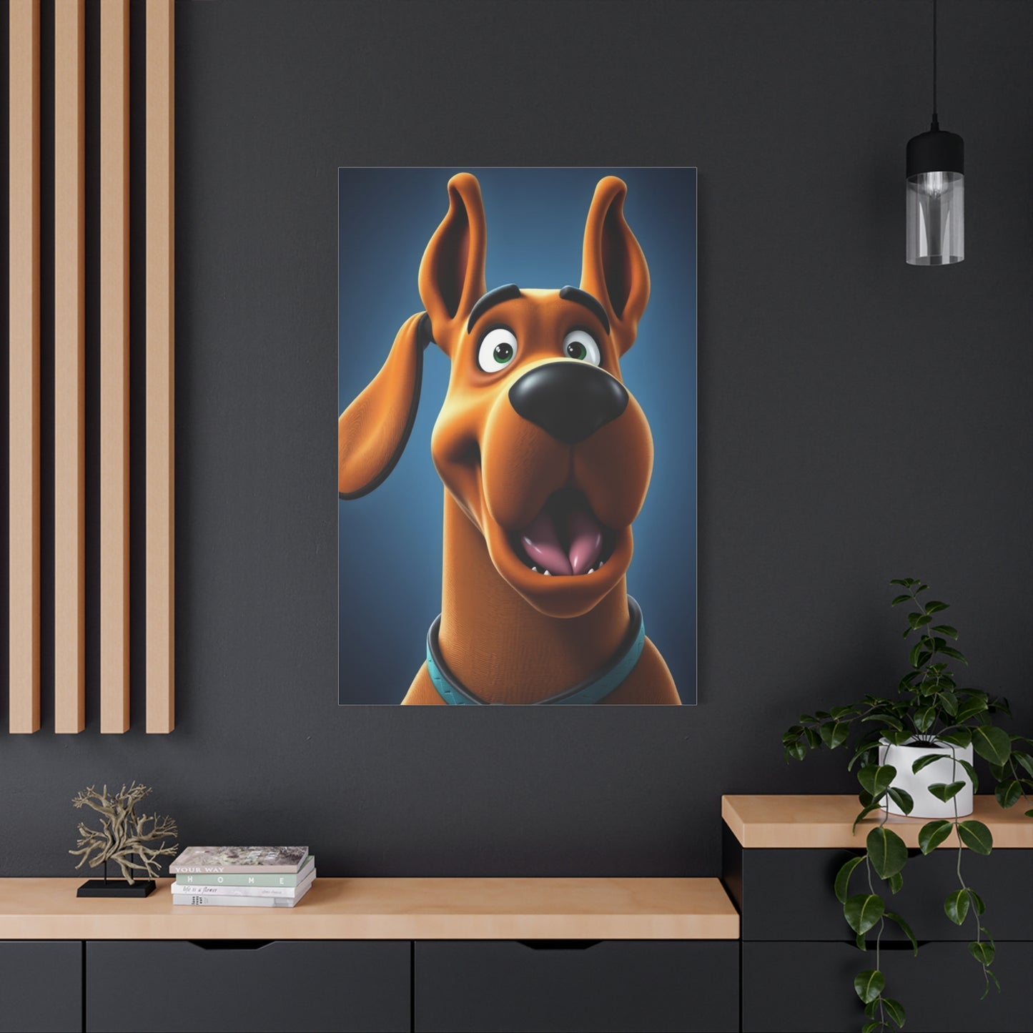 Supreme Scooby-Doo (TV Series) Characters Art Beautiful Collection Wall Art & Canvas Print