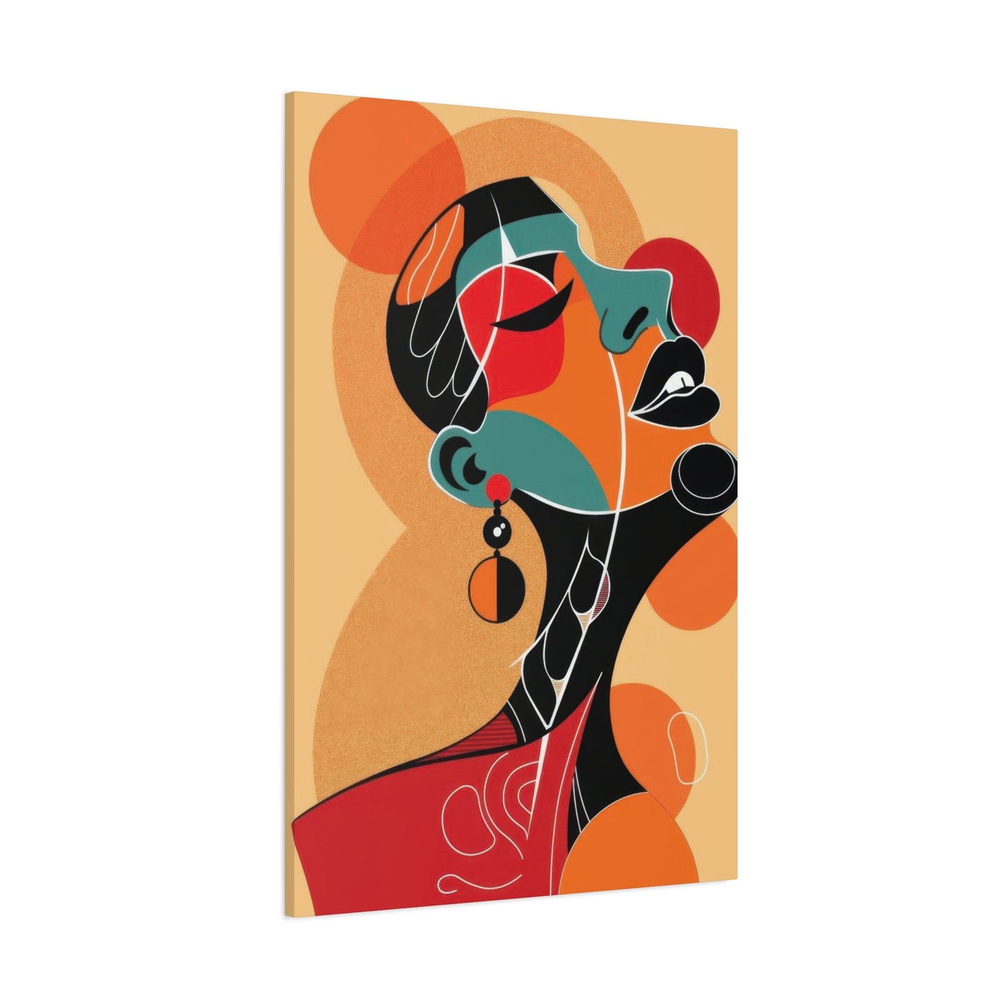Women Abstract Portrait Wall Art & Canvas Prints