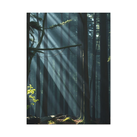 Woodland Serenity Canvas Wall Art & Canvas Print