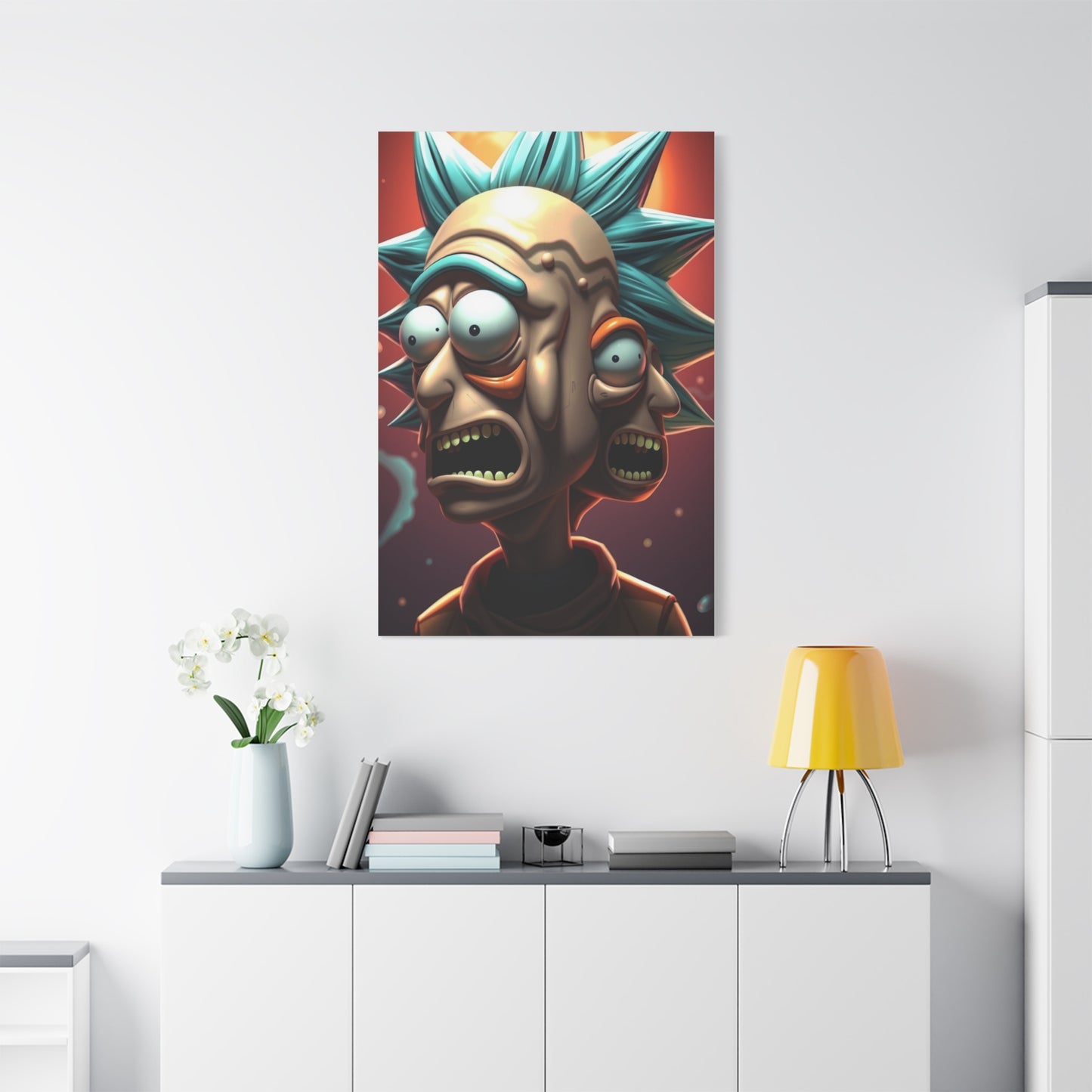 Whimsical Cosmos Canvas Wall Art & Canvas Print