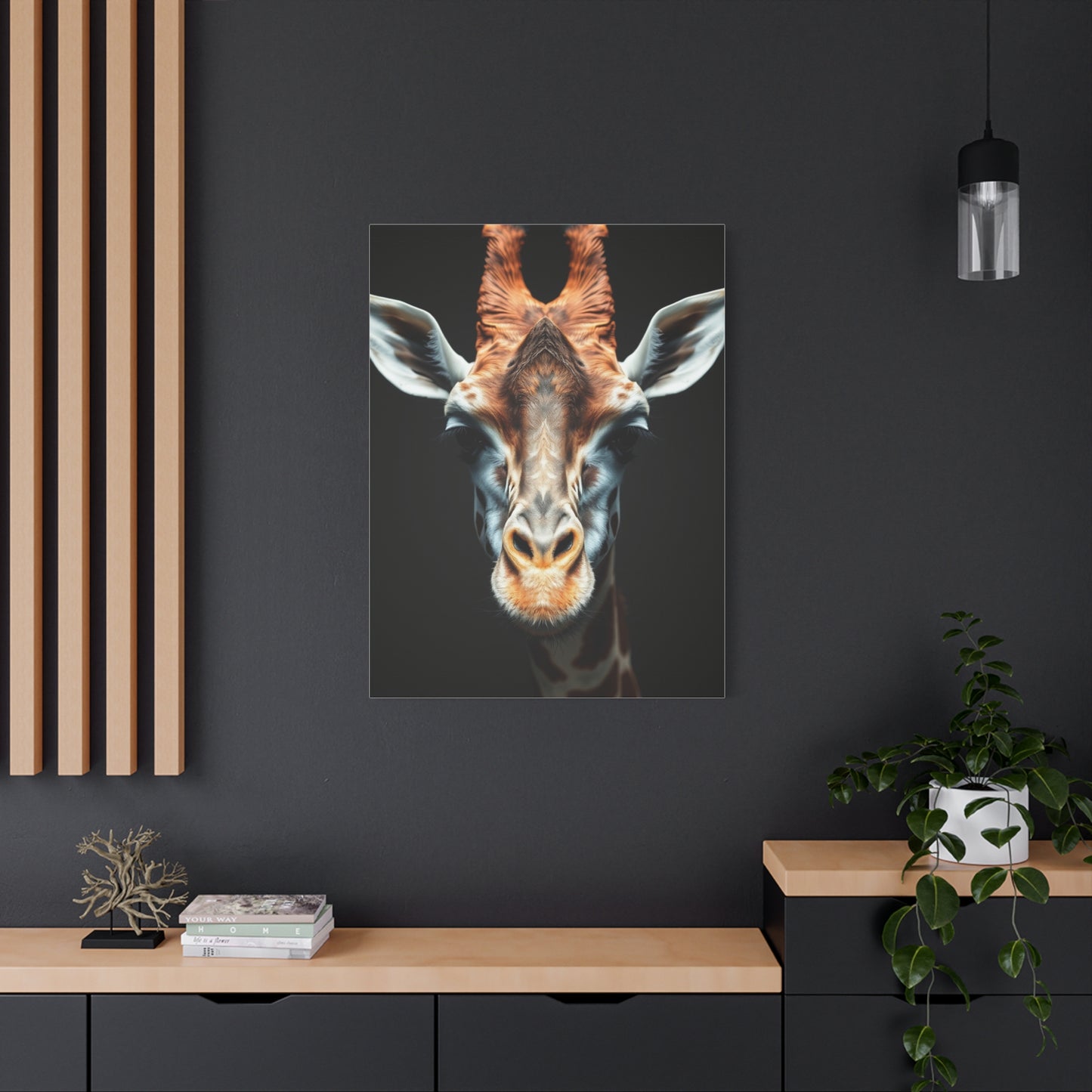 Lofty Silhouette Display wall art & canvas print