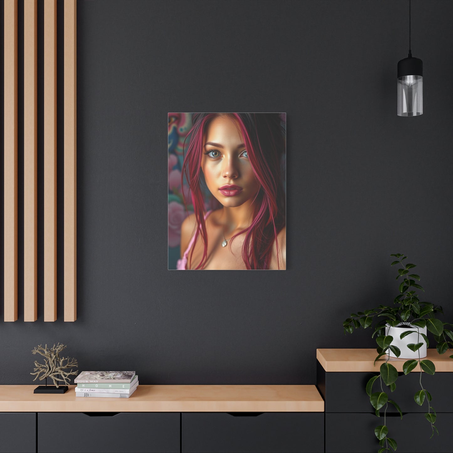 Pink Opulence Canvas Wall Art & Canvas Print