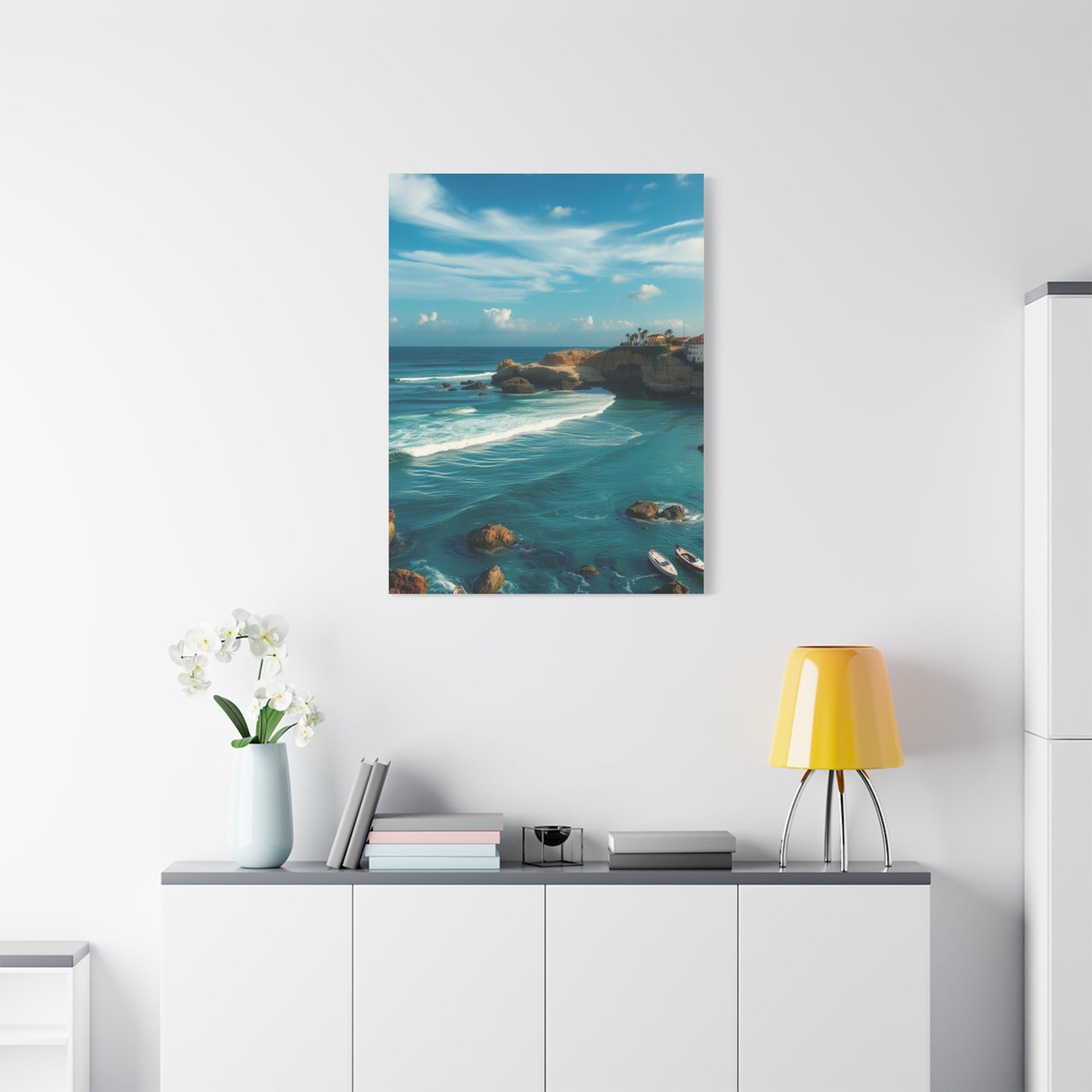 Nautical Elegance Canvas Wall Art & Canvas Print