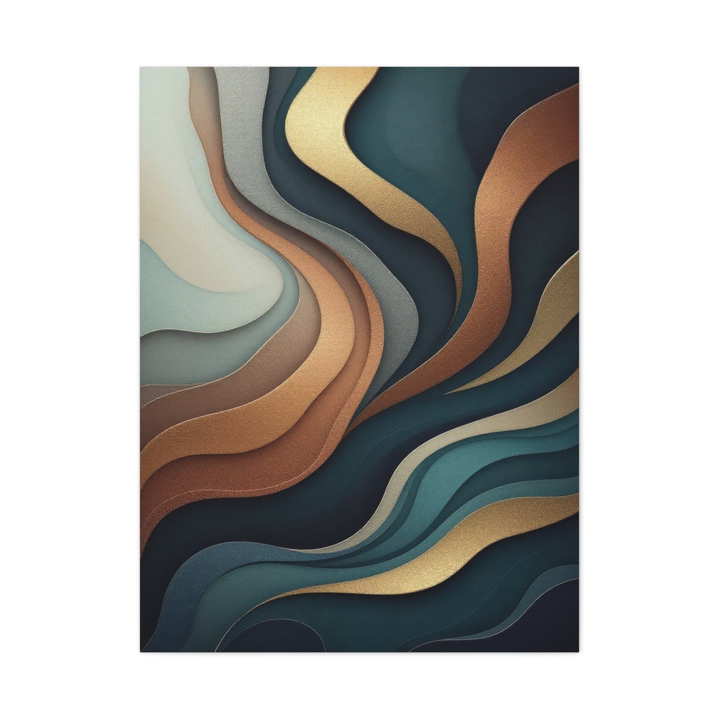 Earthen Waves Wall Art & Canvas Prints