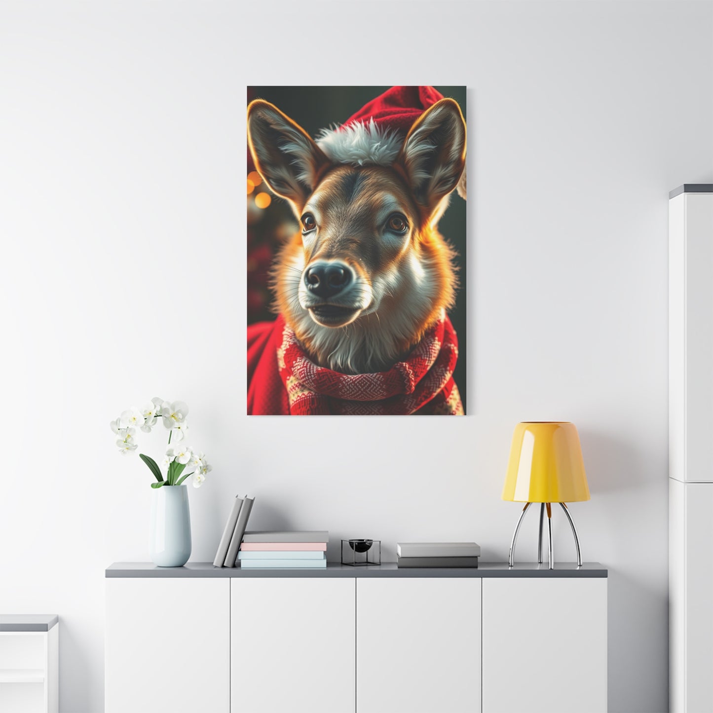 Holiday Animal Opus wall art & canvas print