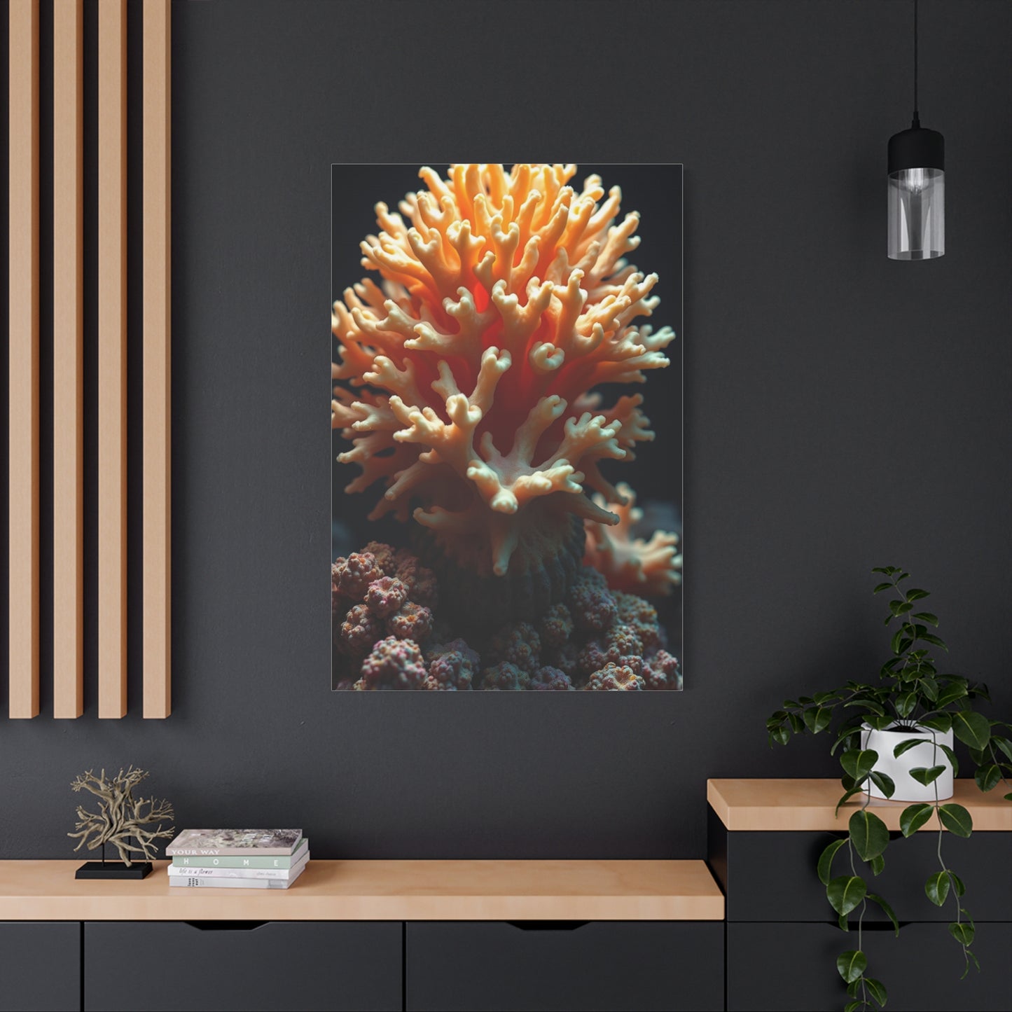 Coral Art Supreme Canvas Wall Art & Canvas Print