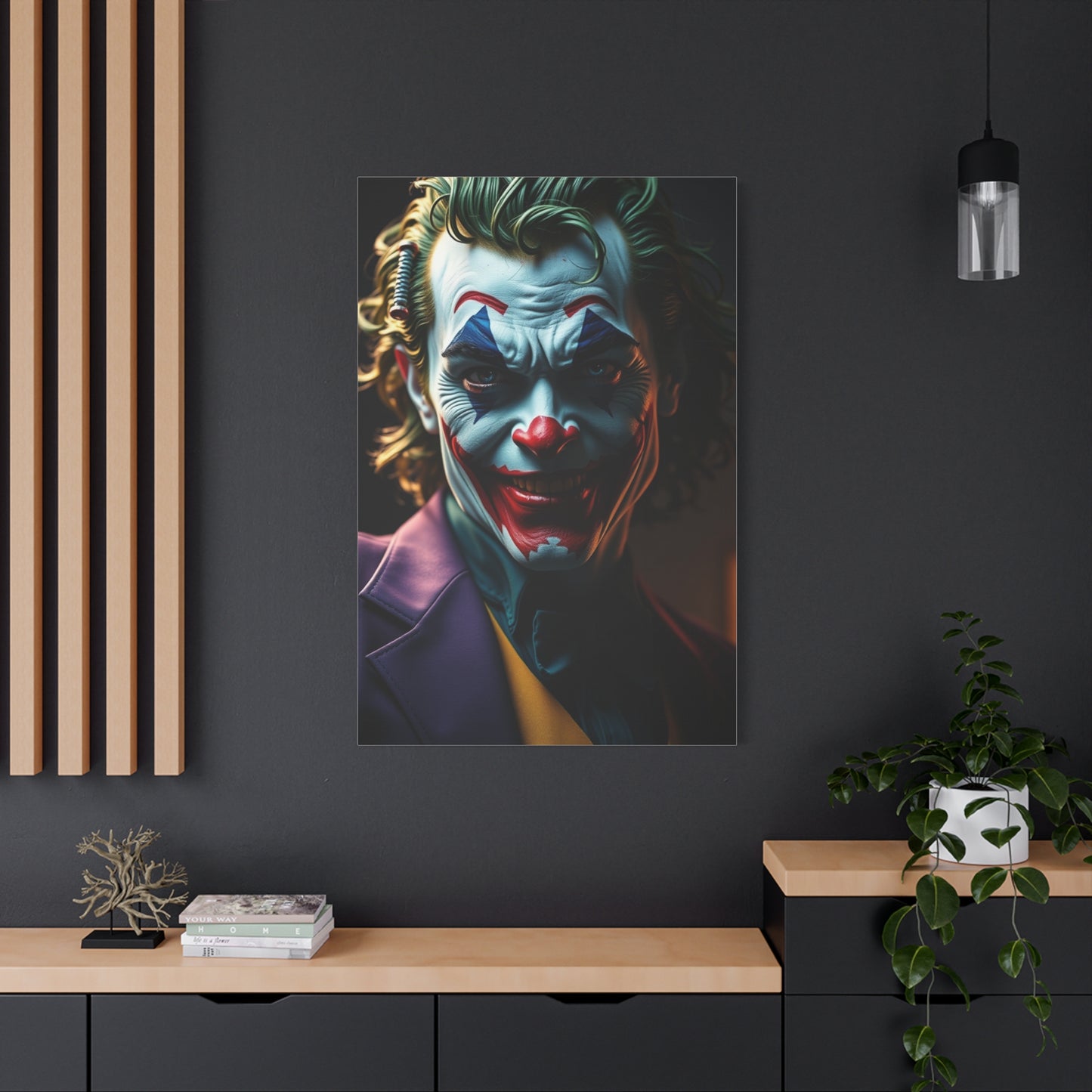 The Joker Art Canvas Art 1 Wall Art & Canvas Print