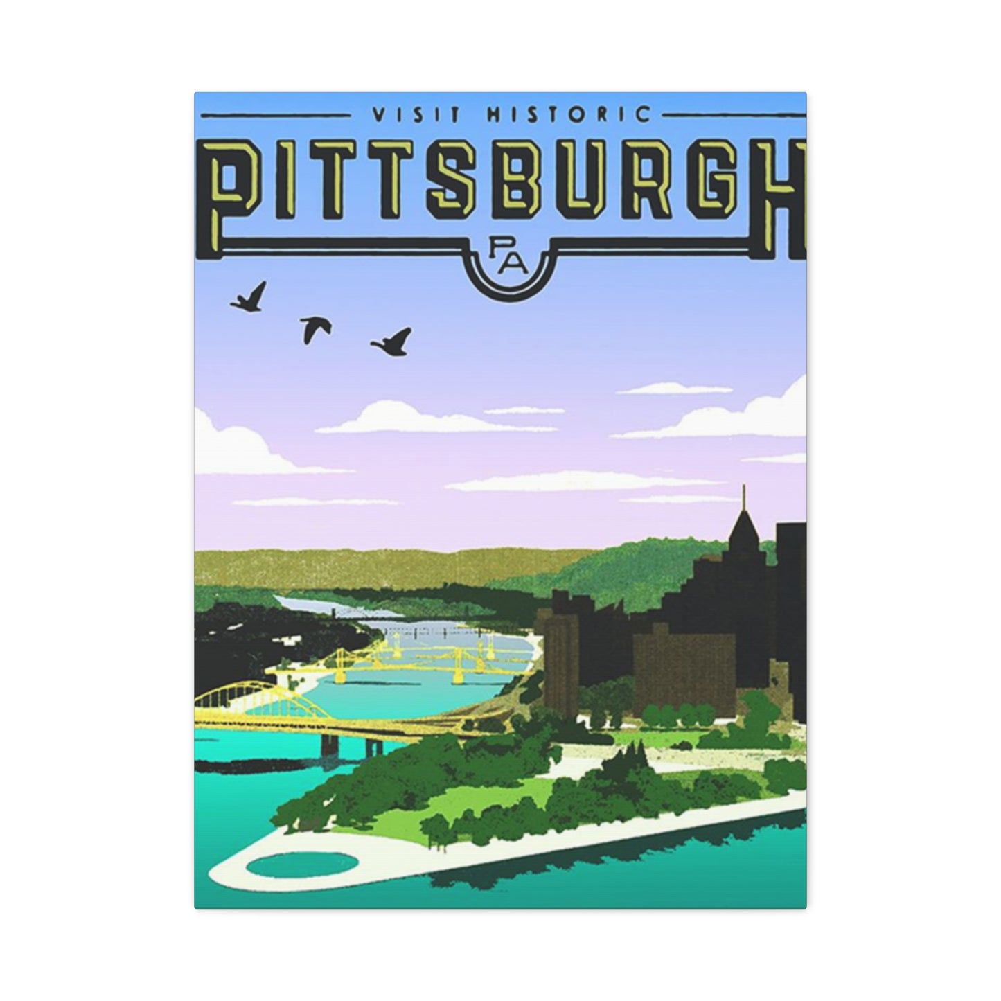 City Of Bridges Wall Art & Canvas Prints
