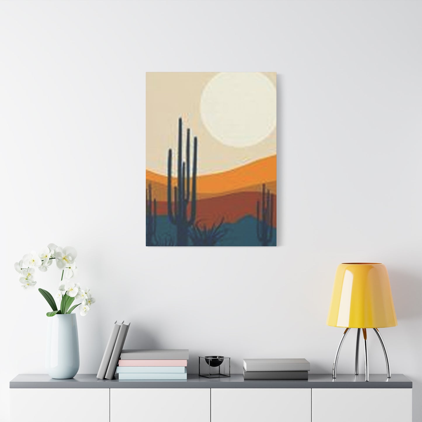 Long Cactus Desert Wall Art & Canvas Prints