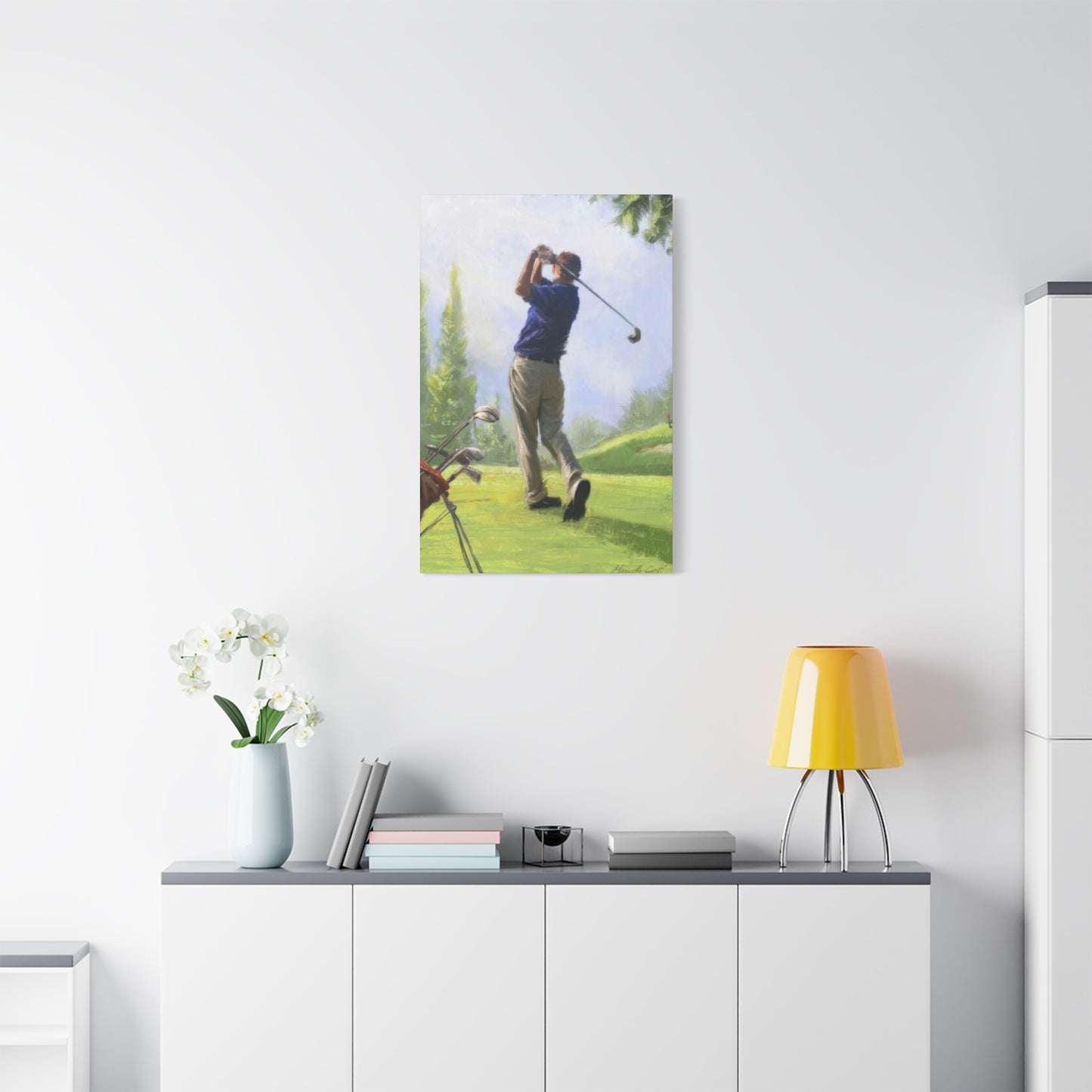 Golf Shot Wall Art & Canvas Prints