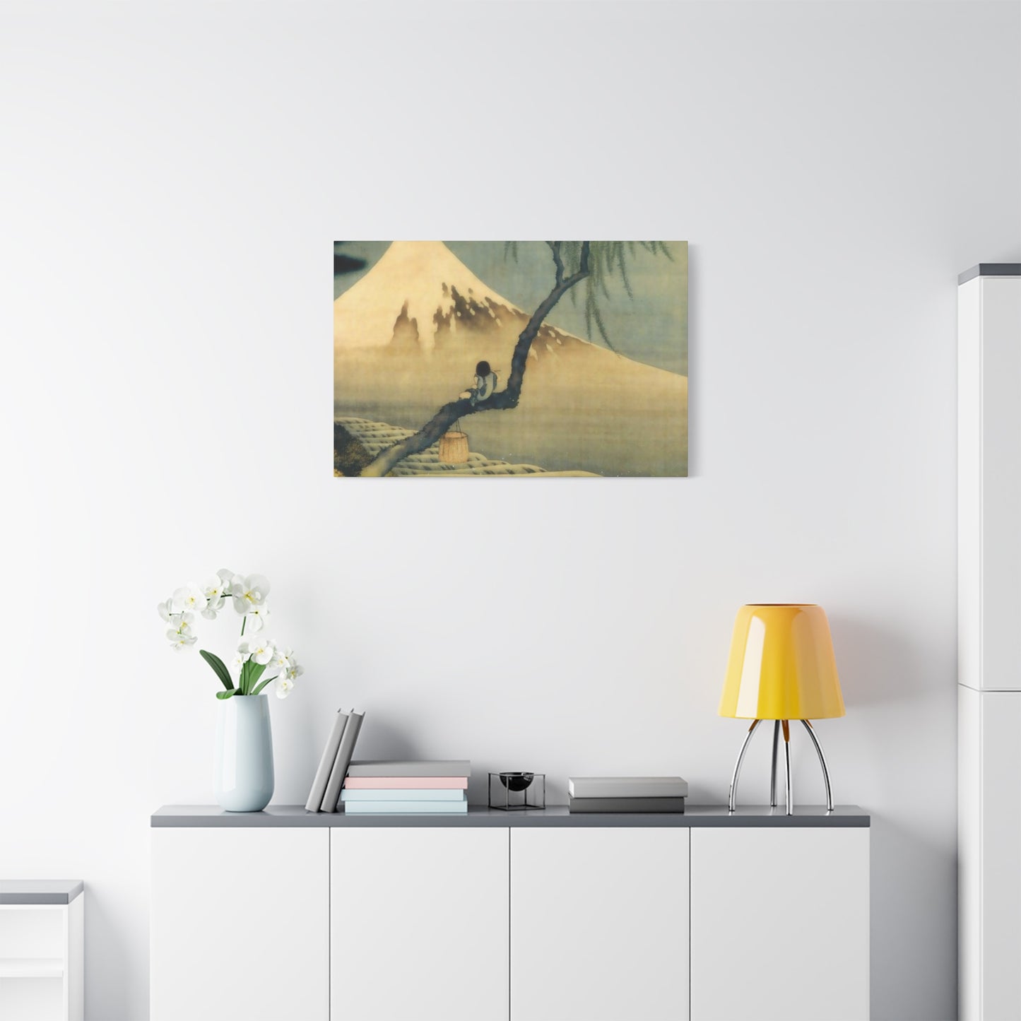 Katsushika Hokusai Boy On Mount Fuji Wall Art & Canvas Prints
