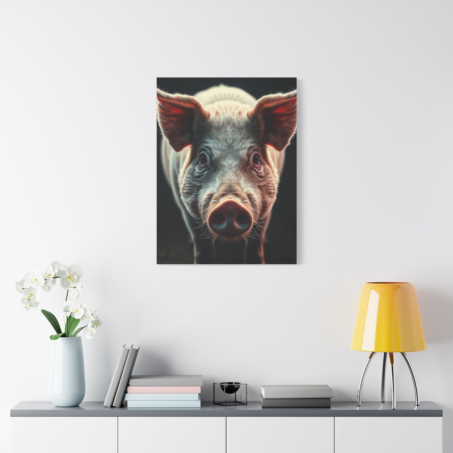 Pig Art Canvas Art 10 Wall Art & Canvas Print