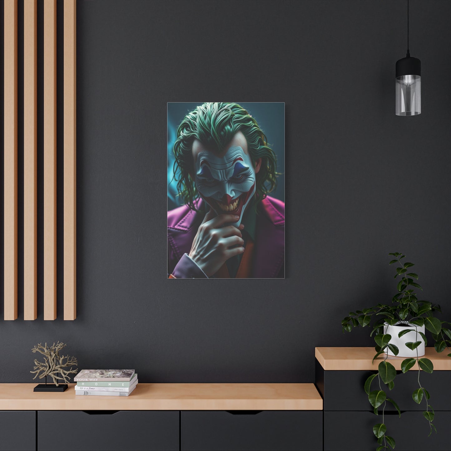 The Joker Art Canvas Art 8 Wall Art & Canvas Print