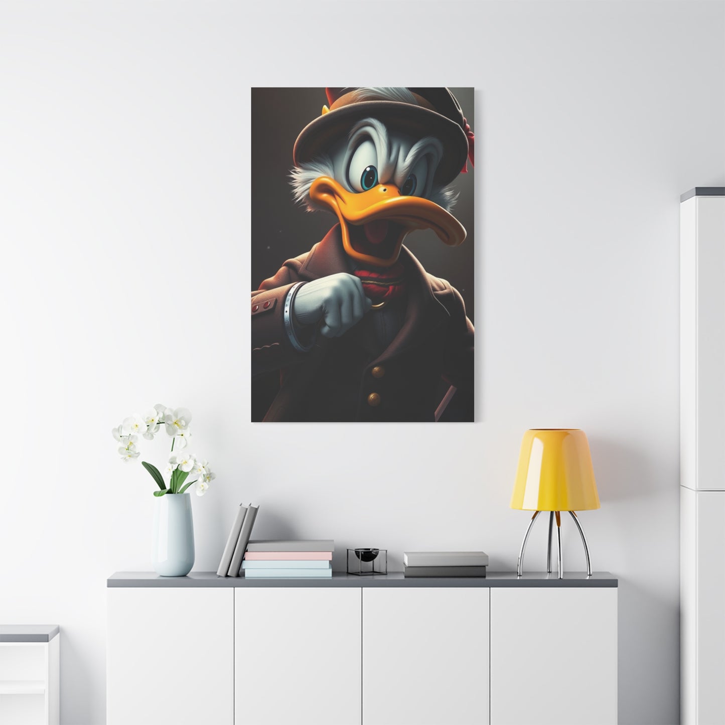 Aristocratic Plumage Canvas Wall Art & Canvas Print