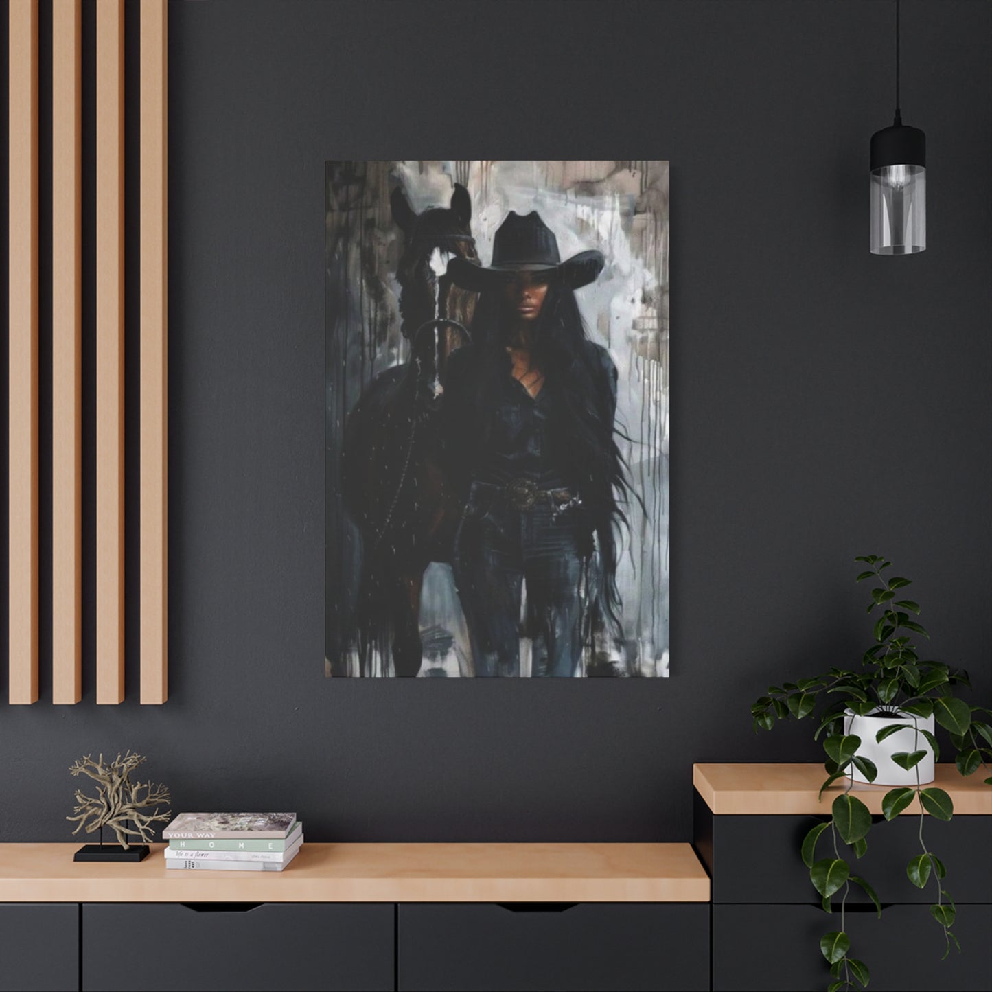 Cowgirl Man Cave Decor Wall Art & Canvas Prints