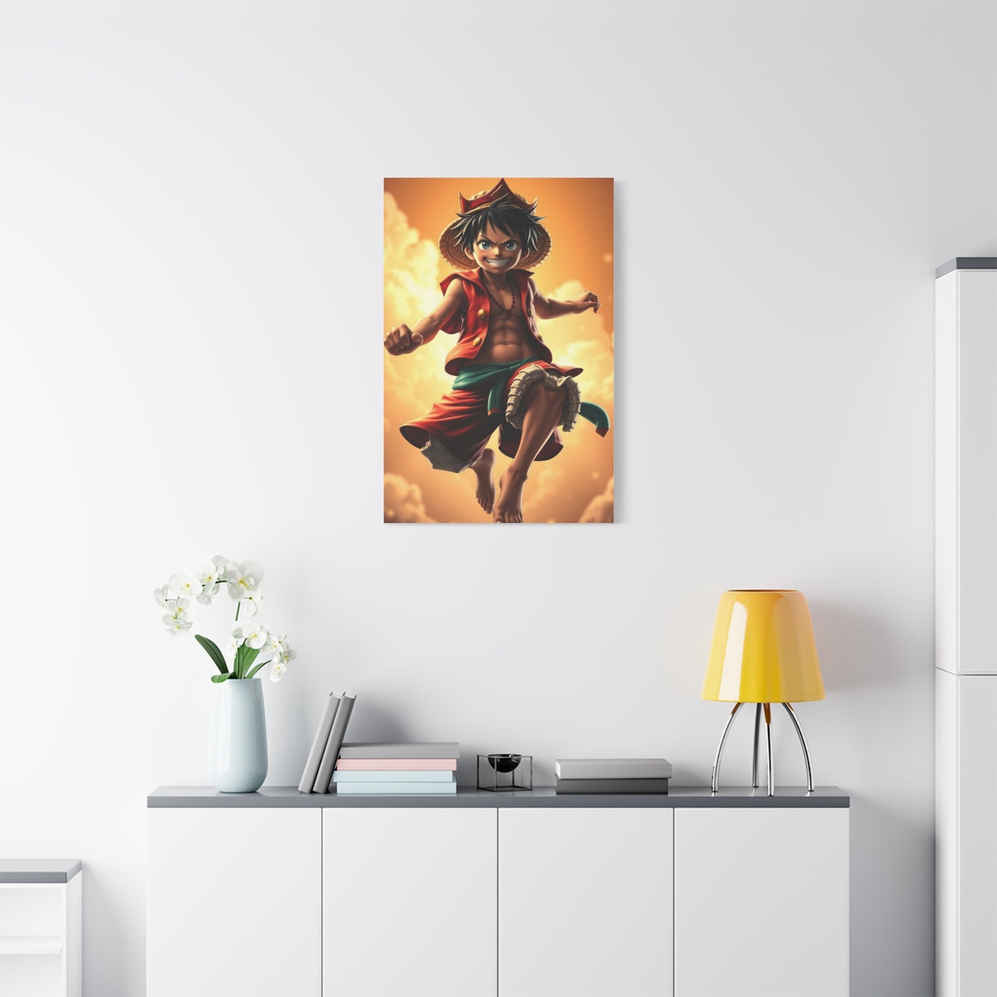 Monkey D. Luffy Art Canvas Art 1 Wall Art & Canvas Print
