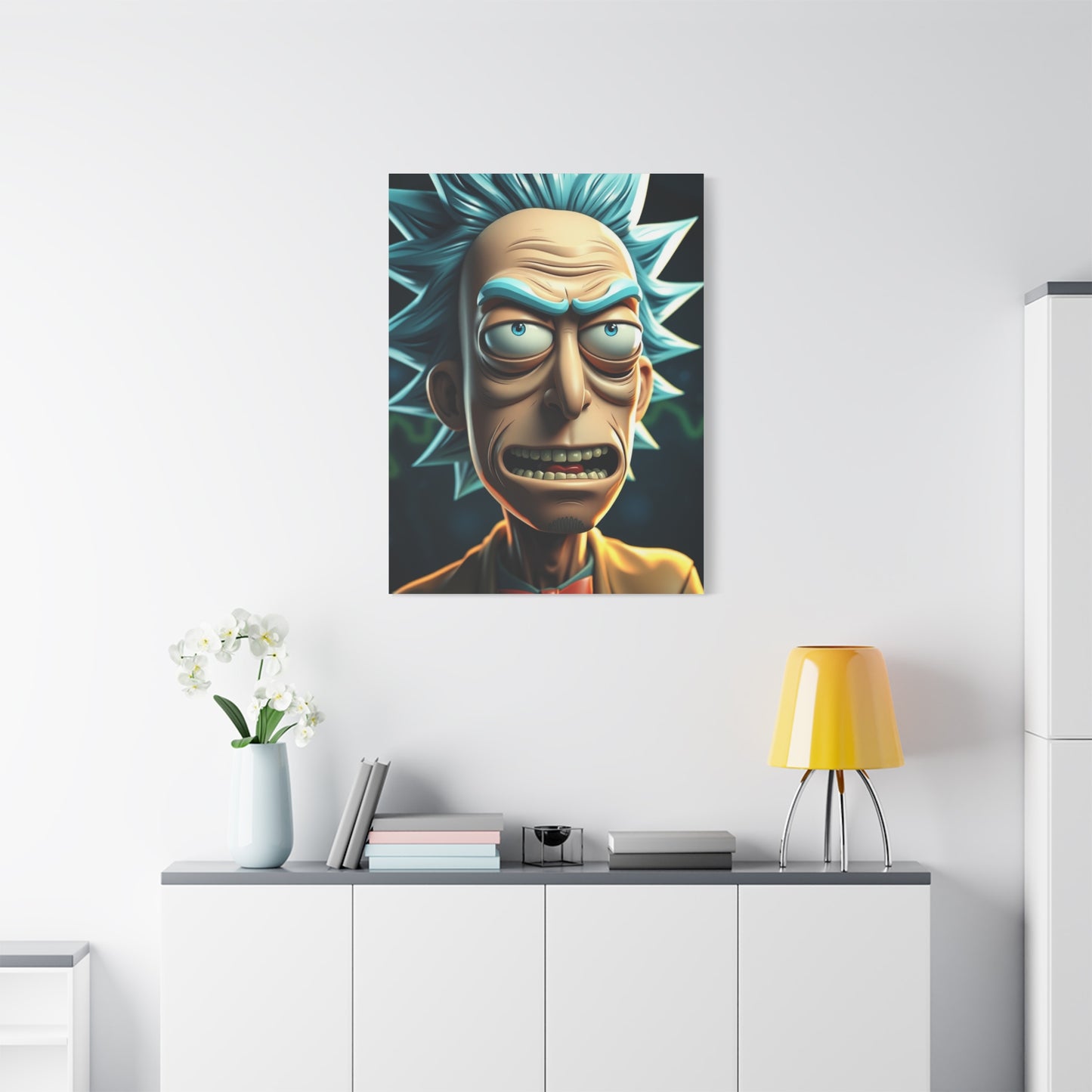 Interdimensional Elegance Panel wall art & canvas print