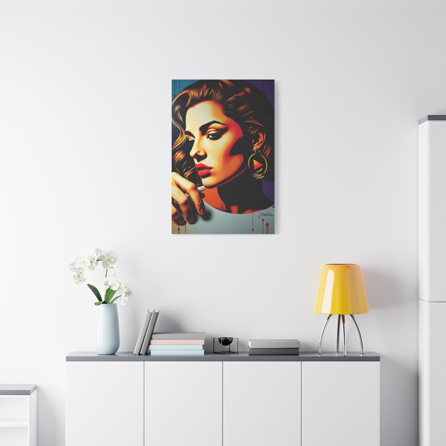 Opulent Vibrance Canvas Wall Art & Canvas Print