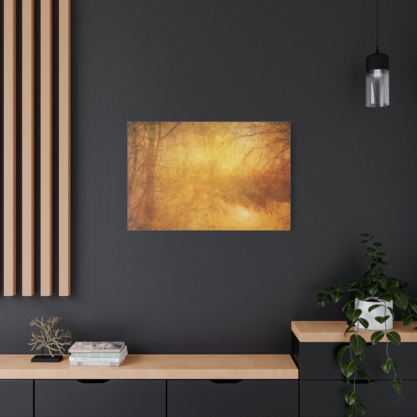 Golden Autumn Haze Wall Art & Canvas Prints