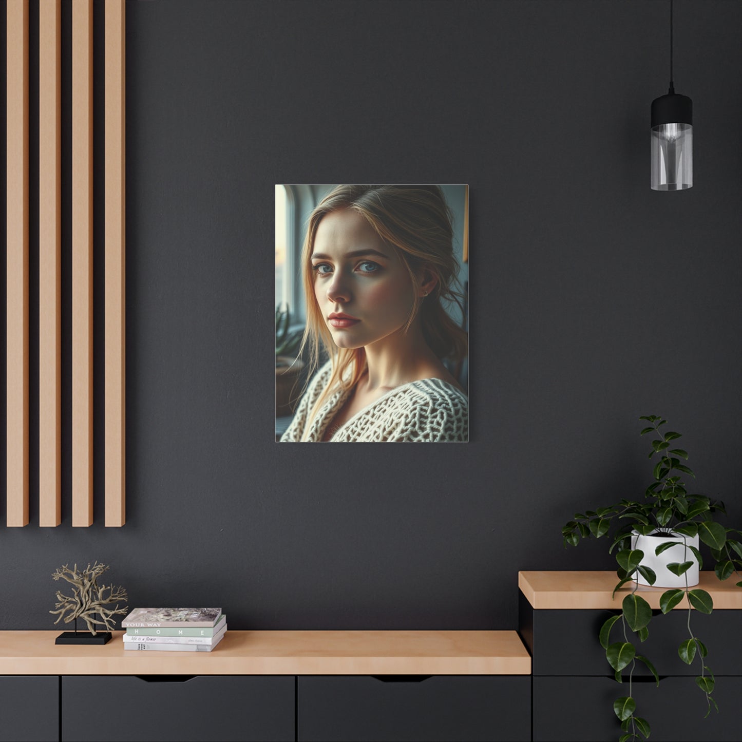 Luxe Nordic Aesthetics Wall Art & Canvas Print