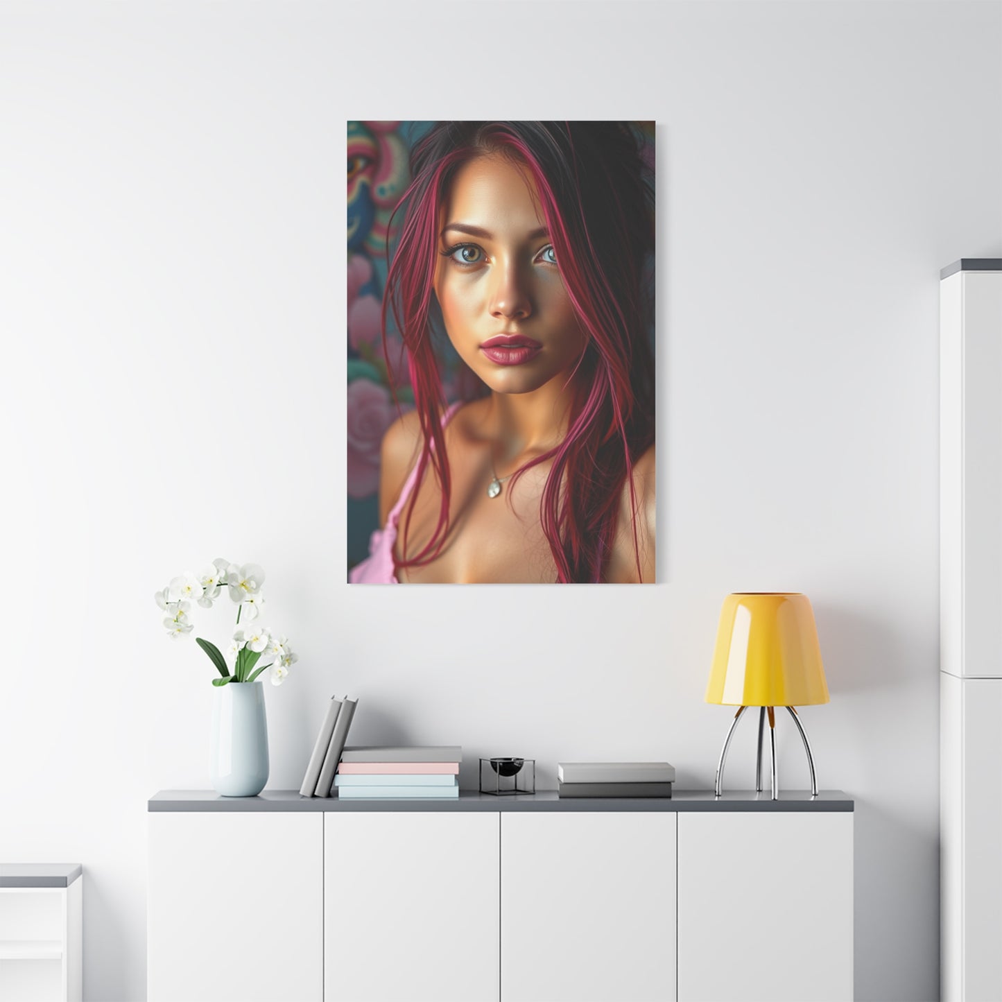 Pink Opulence Canvas Wall Art & Canvas Print