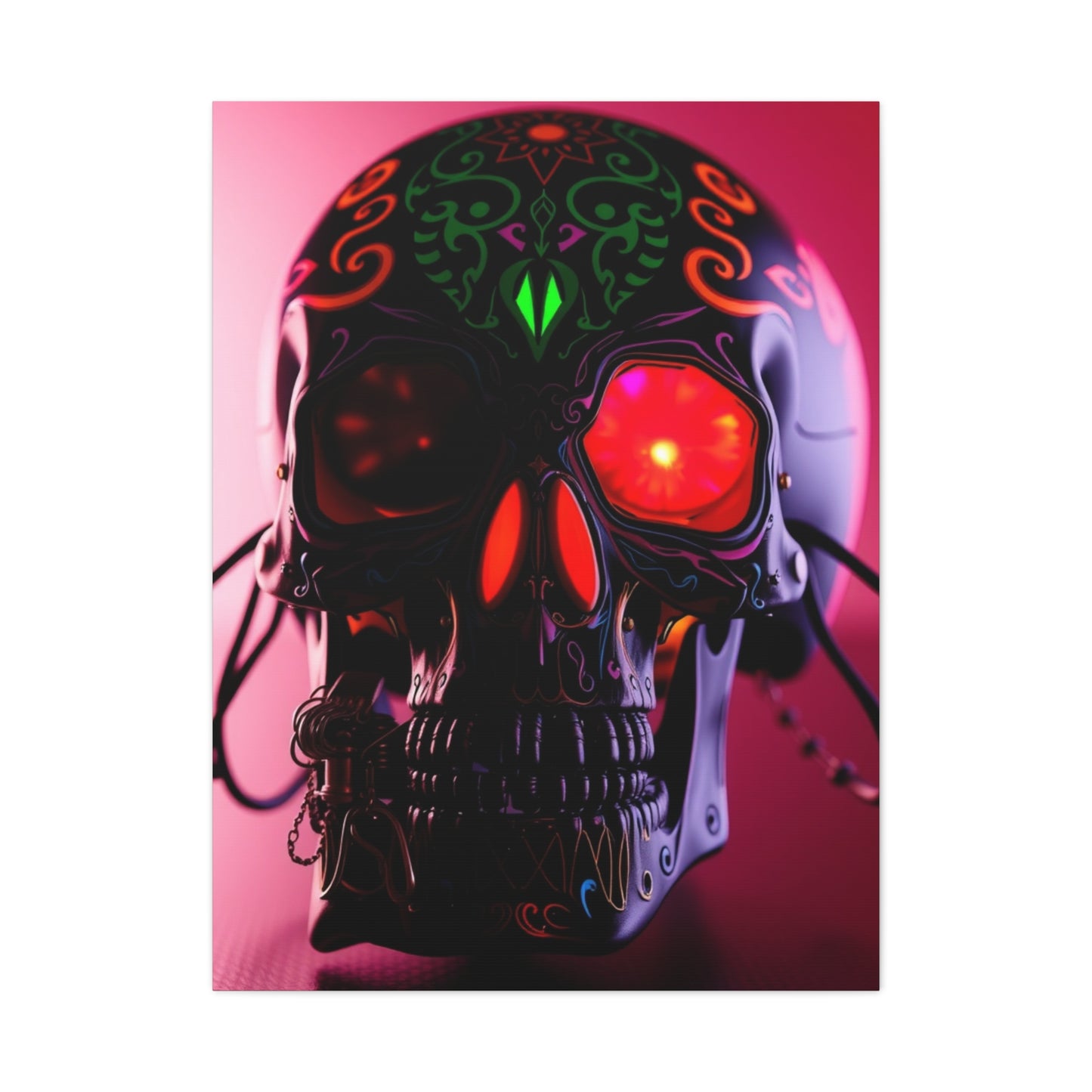 Lux Skully Mirage Wall Art & Canvas Print