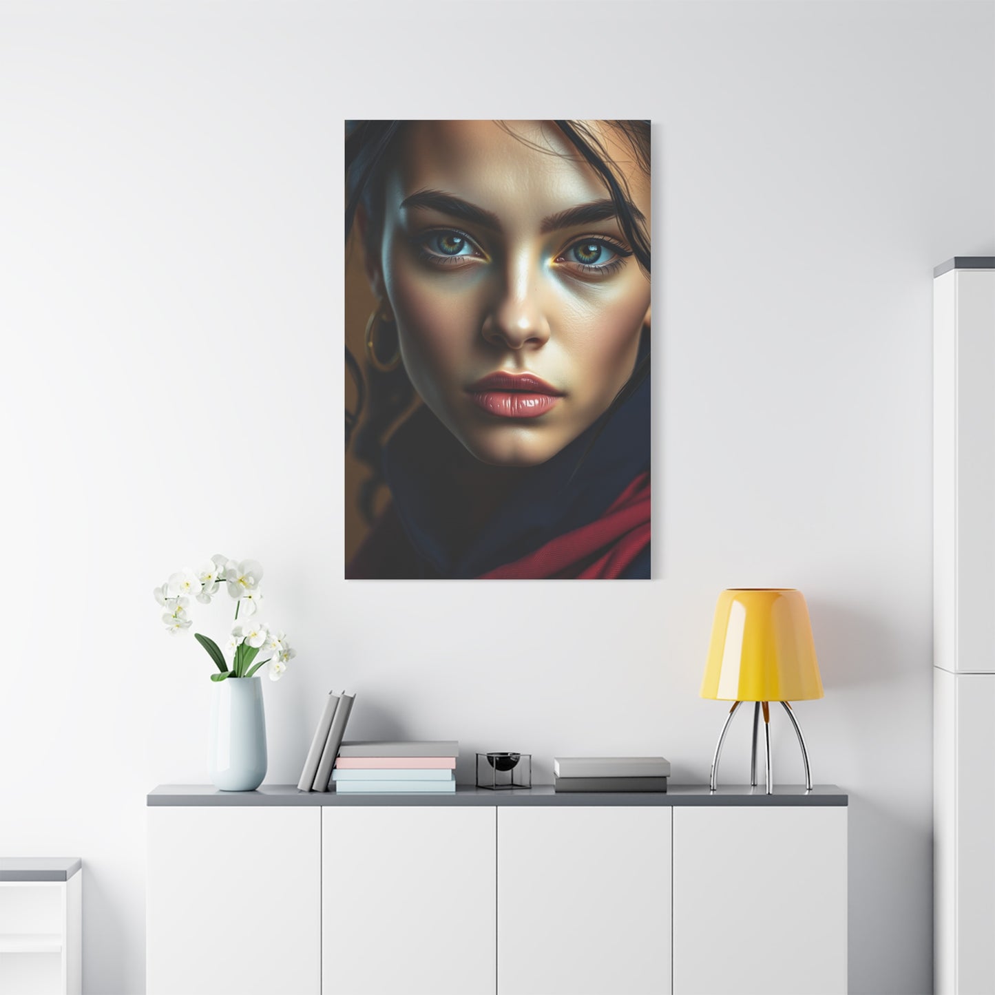 Sophisticated Clay and Midnight Wall Art & Canvas Print