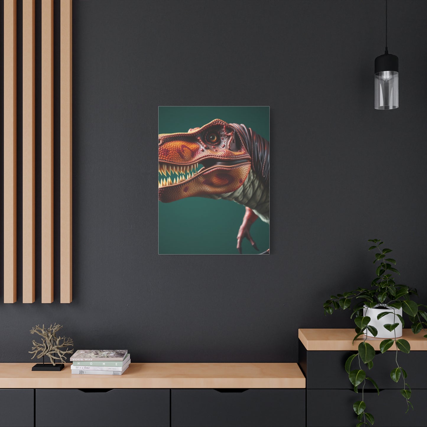 Tyrannosaurus Rex Art Canvas Art 5 Wall Art & Canvas Print